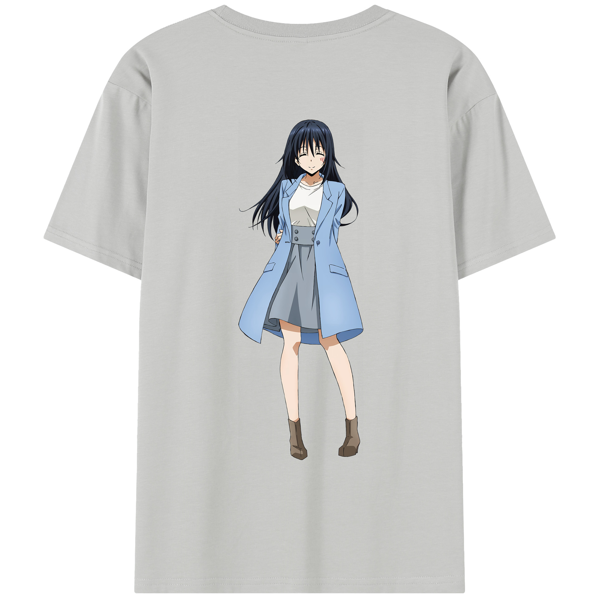 （画像用） 転スラ Regarding Reincarnated to Slime レディース半袖Tシャツ(バックプリント)