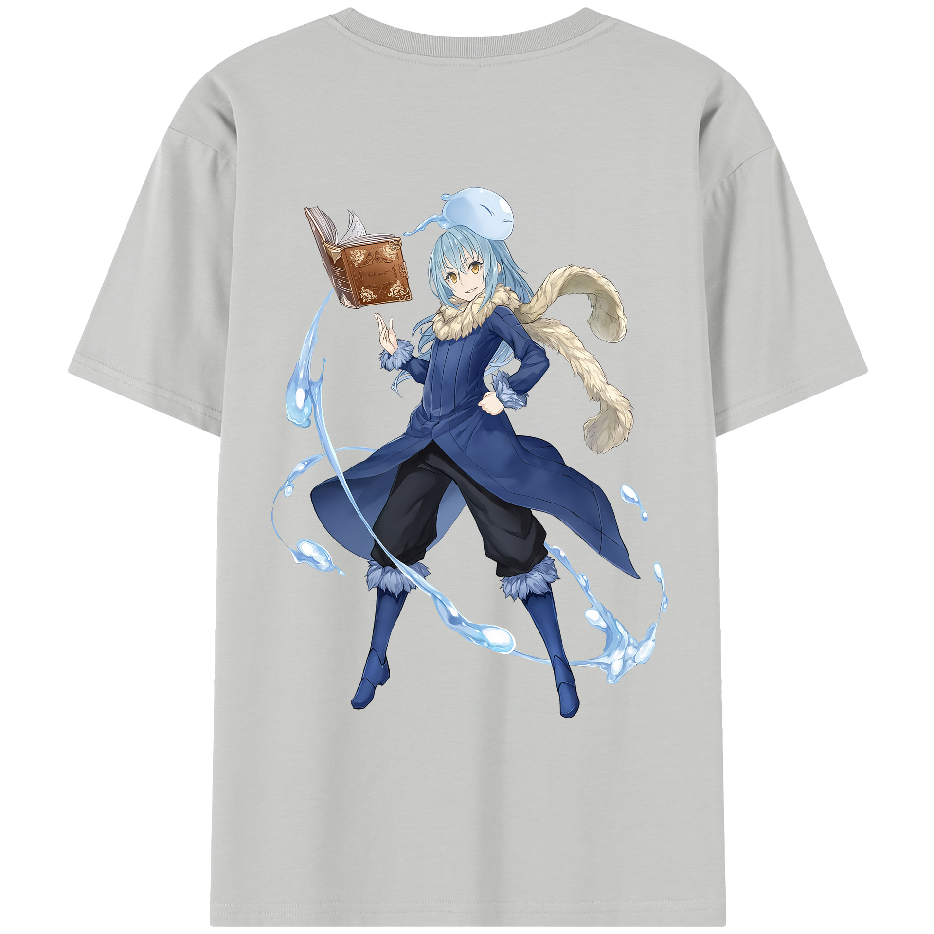 （画像用） 転スラ Regarding Reincarnated to Slime レディース半袖Tシャツ(バックプリント)