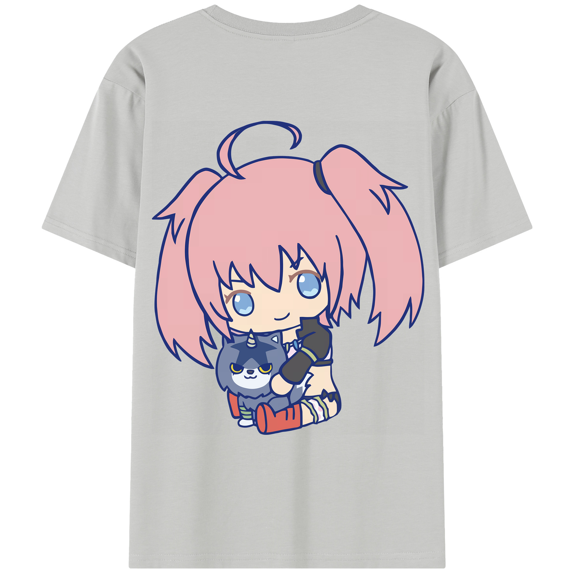 （画像用） 転スラ Regarding Reincarnated to Slime レディース半袖Tシャツ(バックプリント)