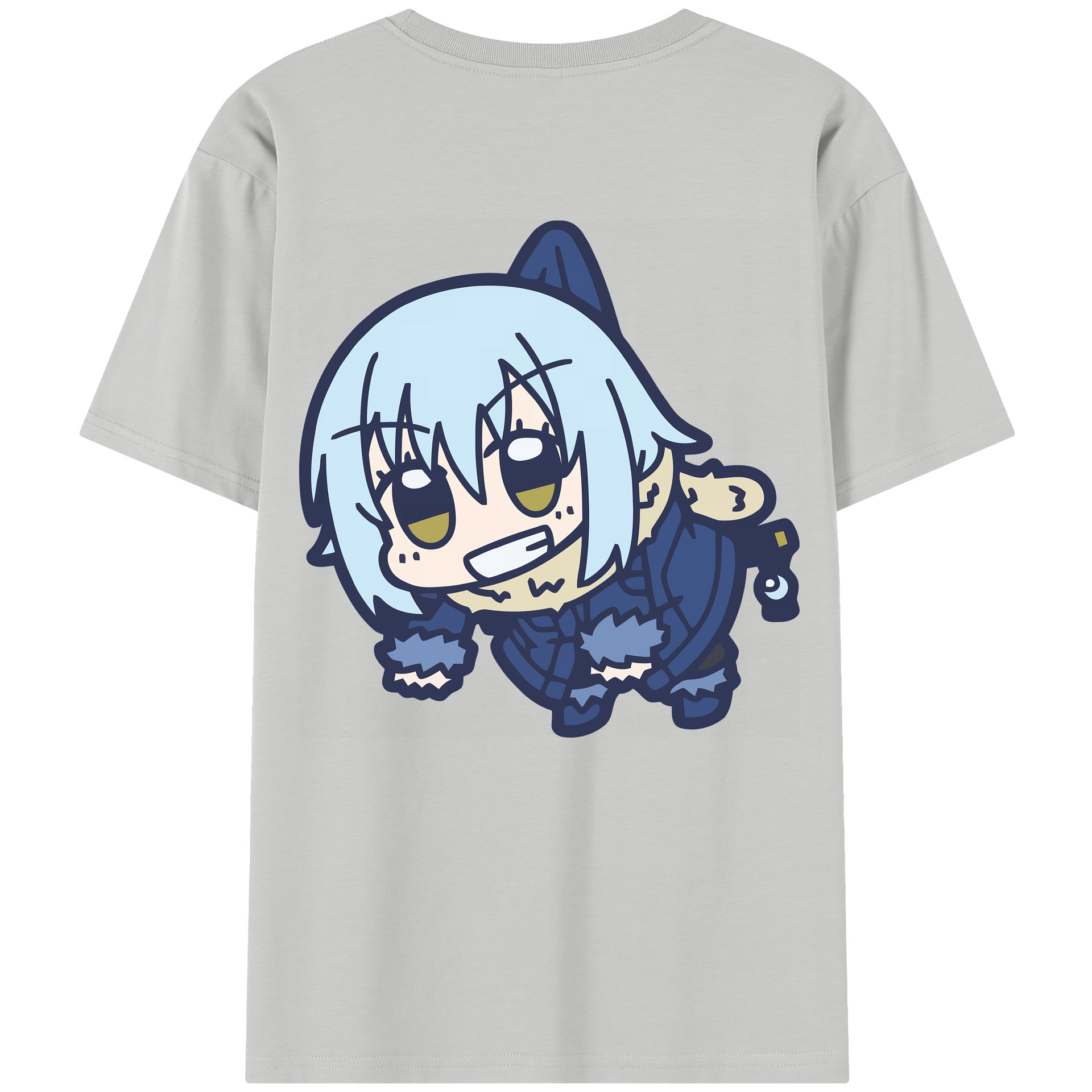 （画像用） 転スラ Regarding Reincarnated to Slime レディース半袖Tシャツ(バックプリント)