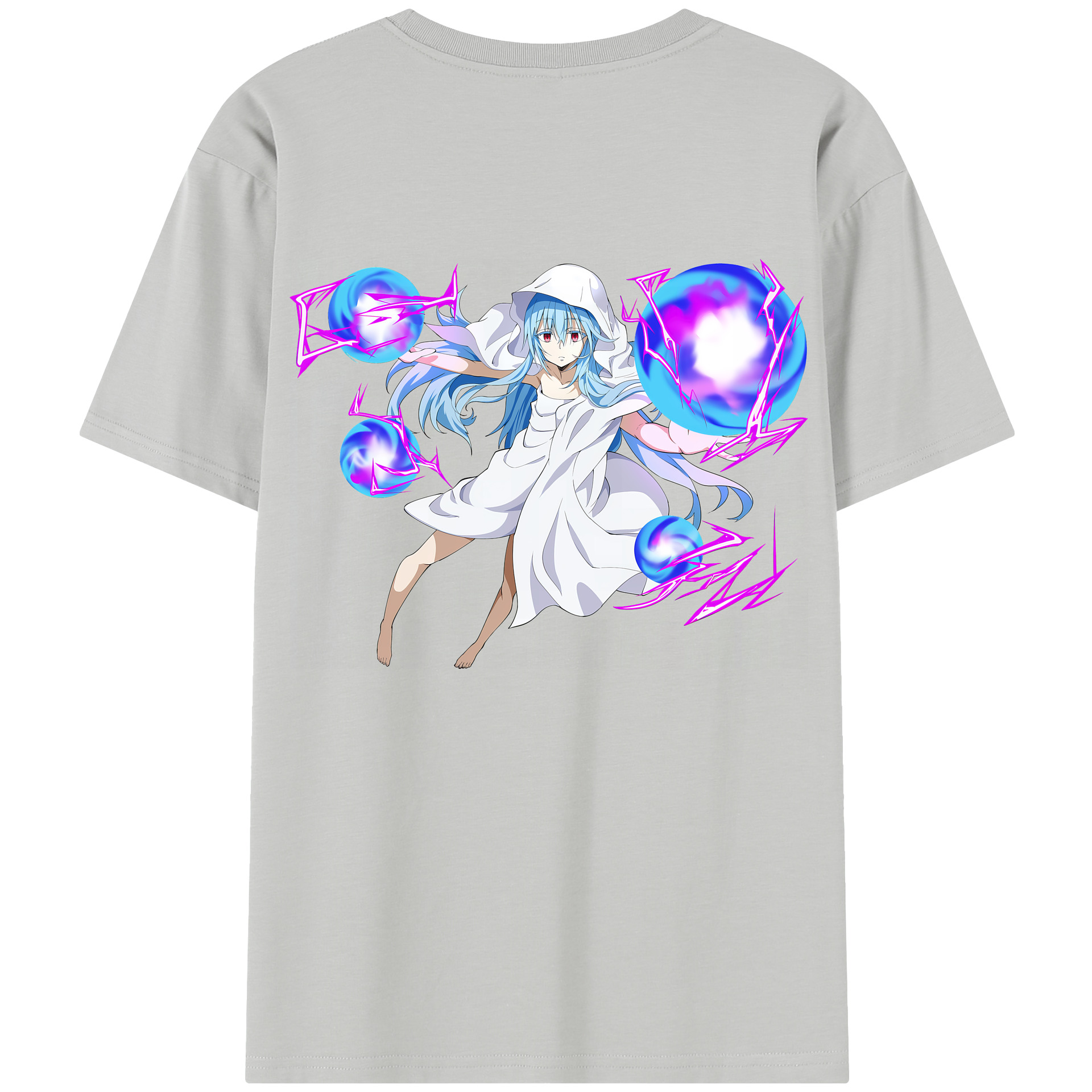 （画像用） 転スラ Regarding Reincarnated to Slime レディース半袖Tシャツ(バックプリント)