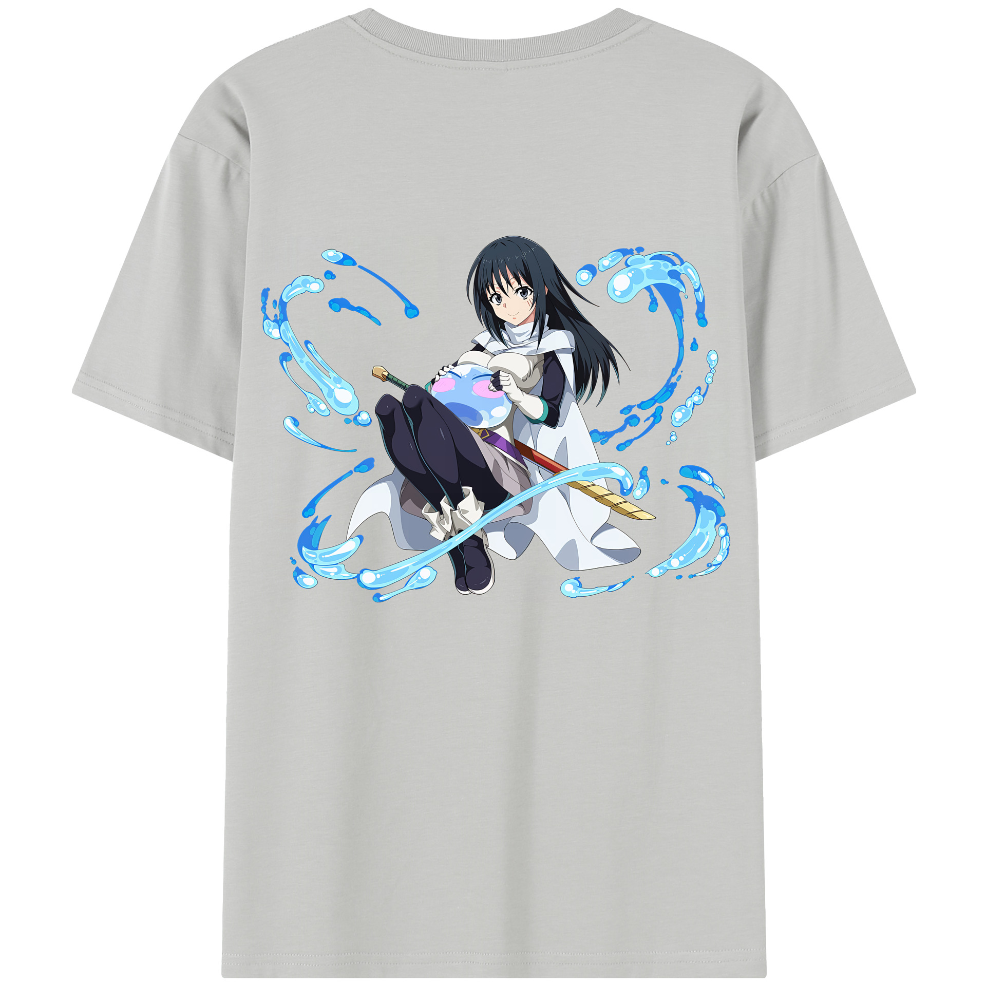 （画像用） 転スラ Regarding Reincarnated to Slime レディース半袖Tシャツ(バックプリント)