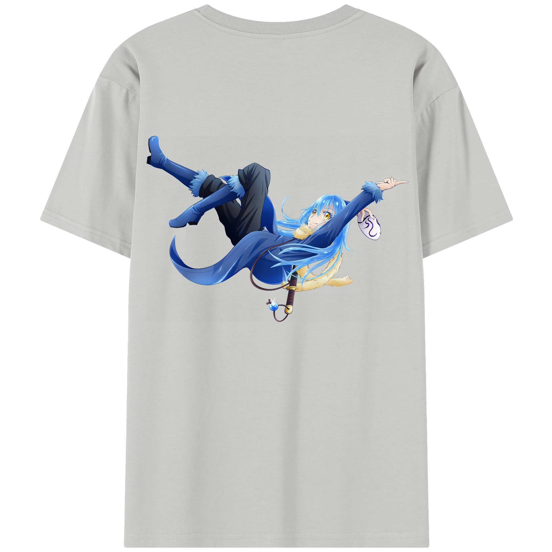（画像用） 転スラ Regarding Reincarnated to Slime レディース半袖Tシャツ(バックプリント)