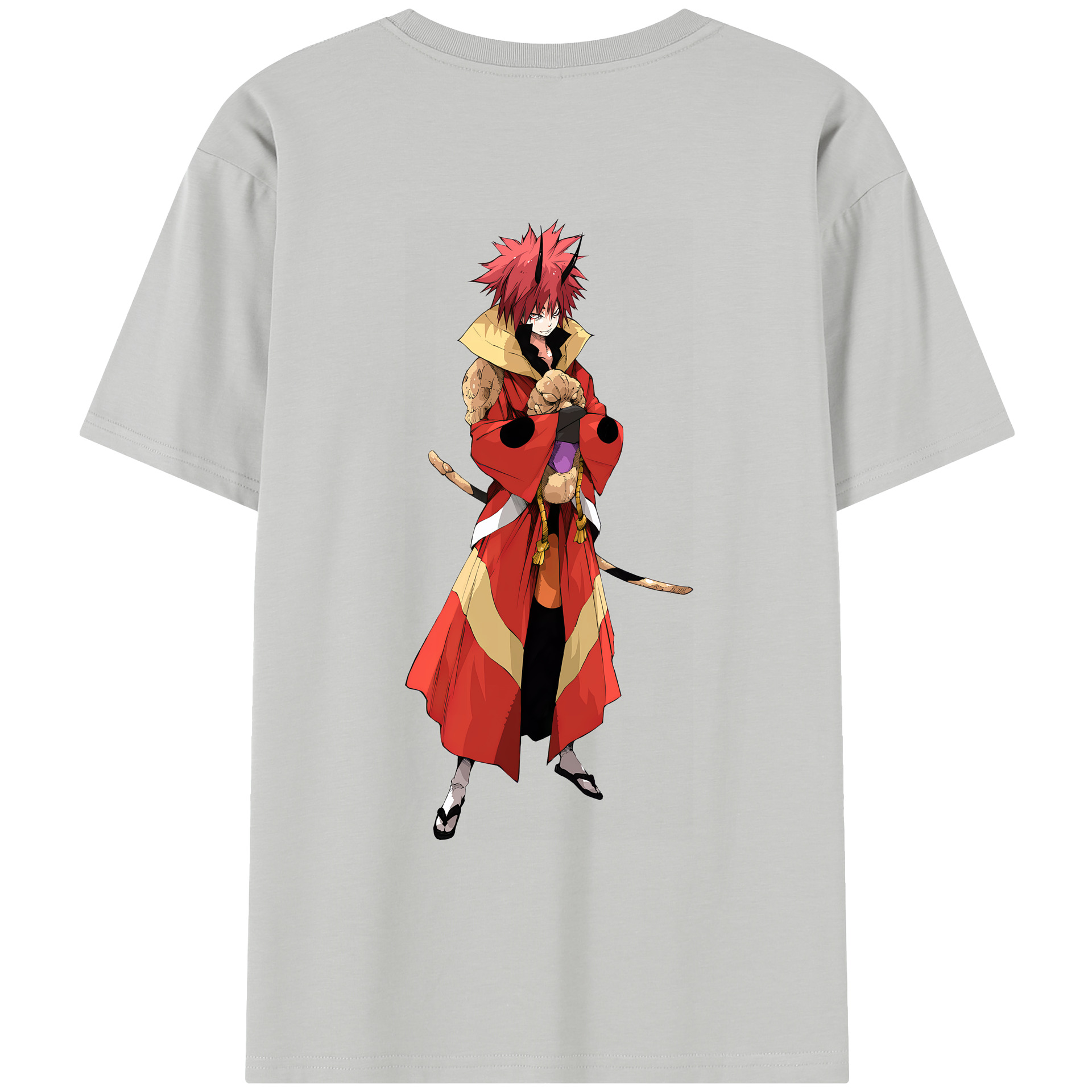 （画像用） 転スラ Regarding Reincarnated to Slime レディース半袖Tシャツ(バックプリント)