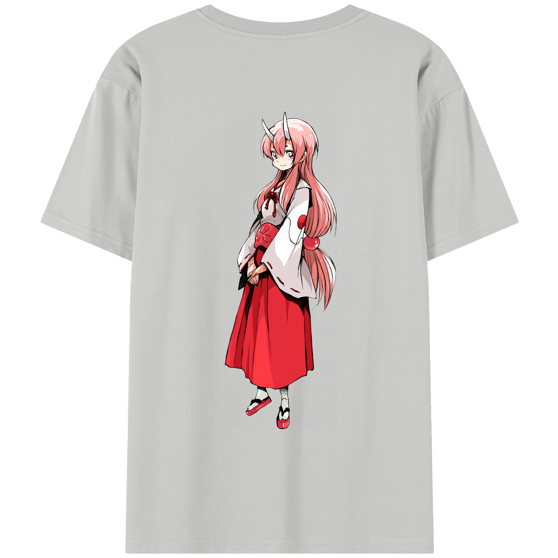 （画像用） 転スラ Regarding Reincarnated to Slime レディース半袖Tシャツ(バックプリント)