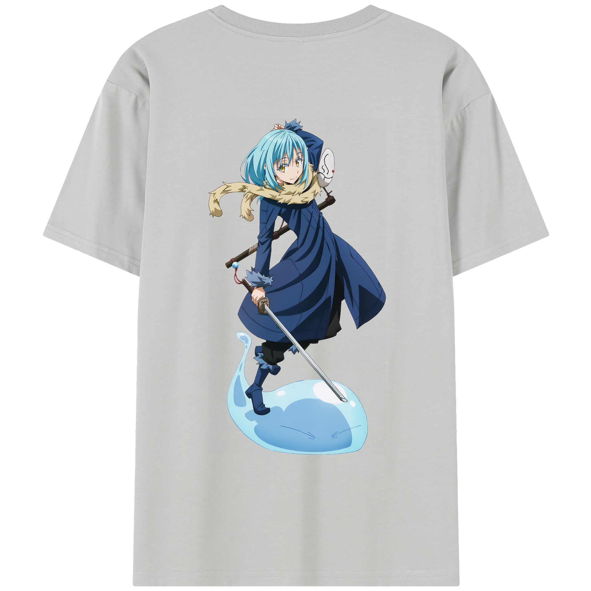 （画像用） 転スラ Regarding Reincarnated to Slime レディース半袖Tシャツ(バックプリント)