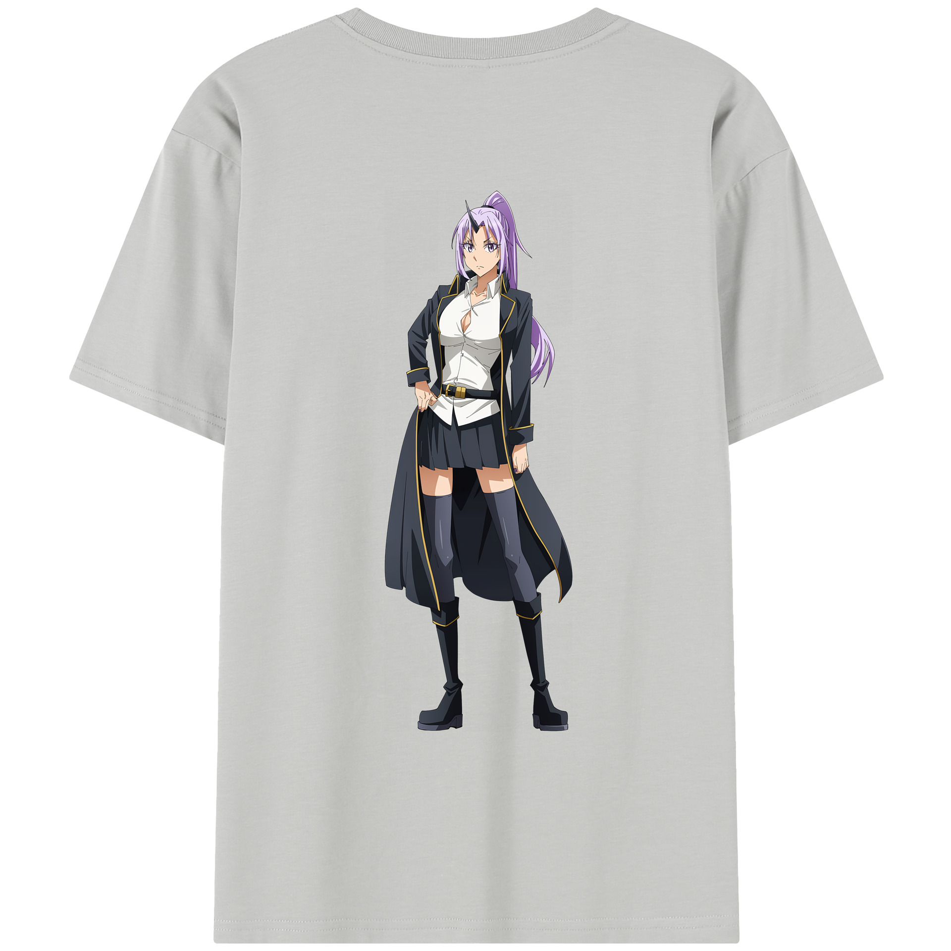（画像用） 転スラ Regarding Reincarnated to Slime レディース半袖Tシャツ(バックプリント)