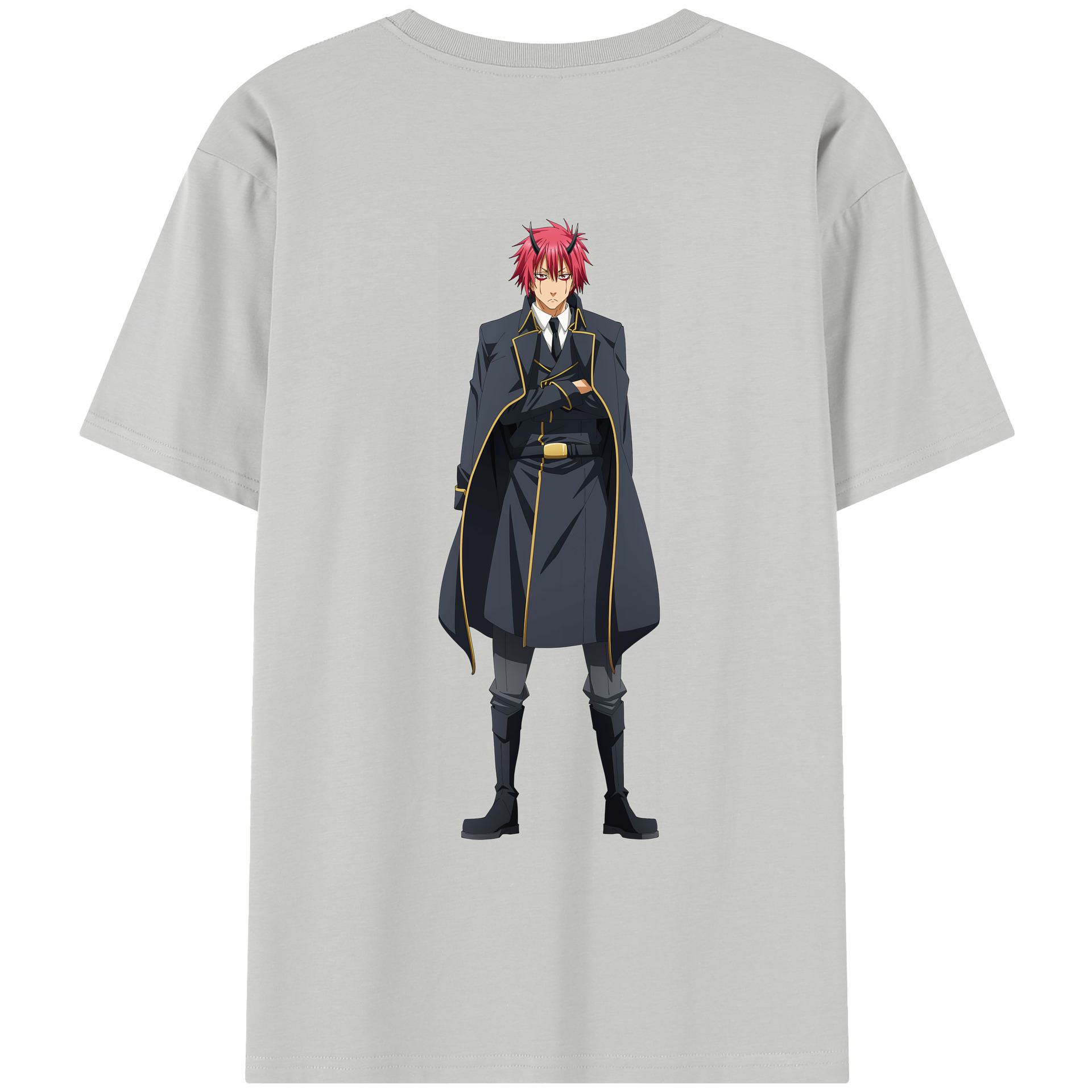 （画像用） 転スラ Regarding Reincarnated to Slime レディース半袖Tシャツ(バックプリント)