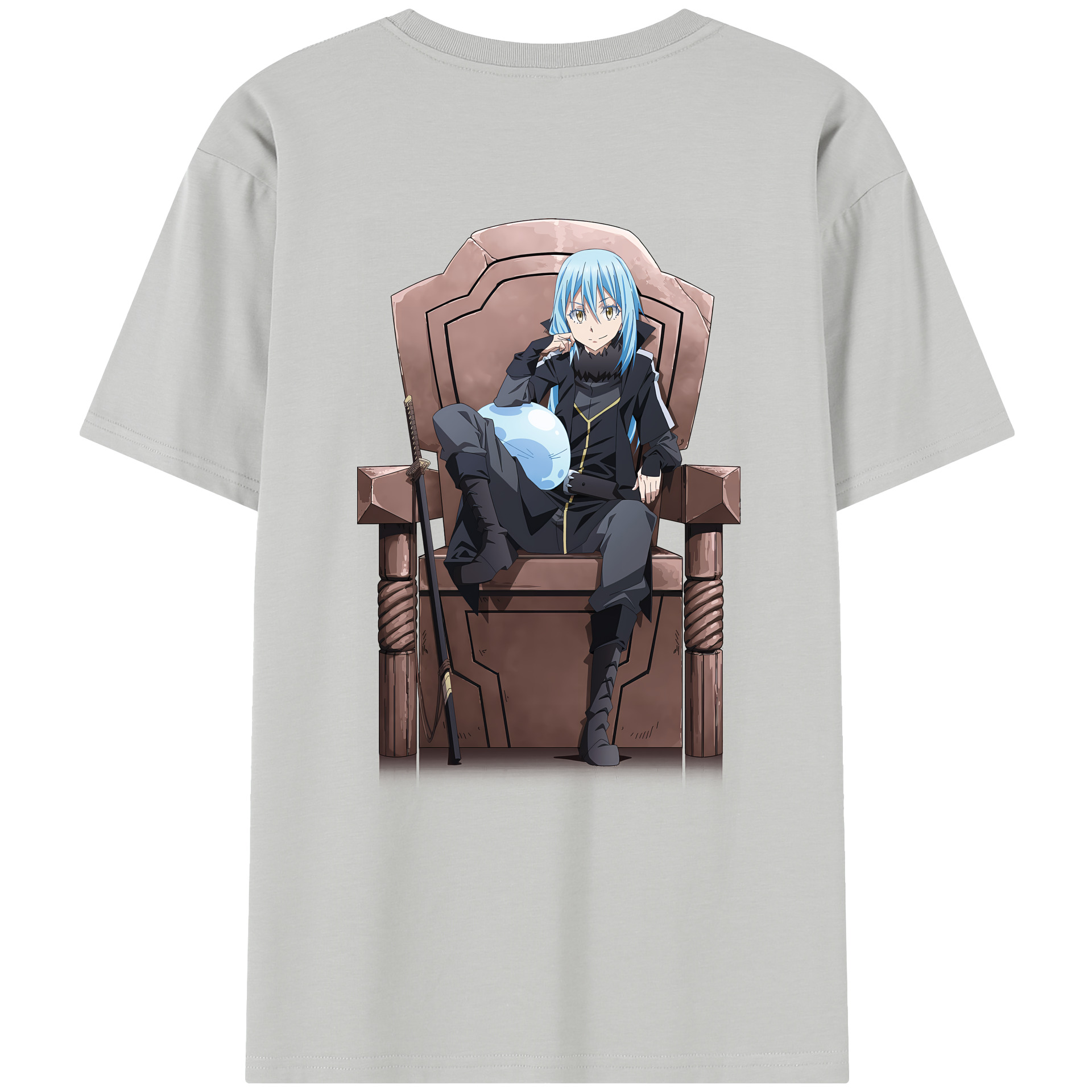 （画像用） 転スラ Regarding Reincarnated to Slime レディース半袖Tシャツ(バックプリント)