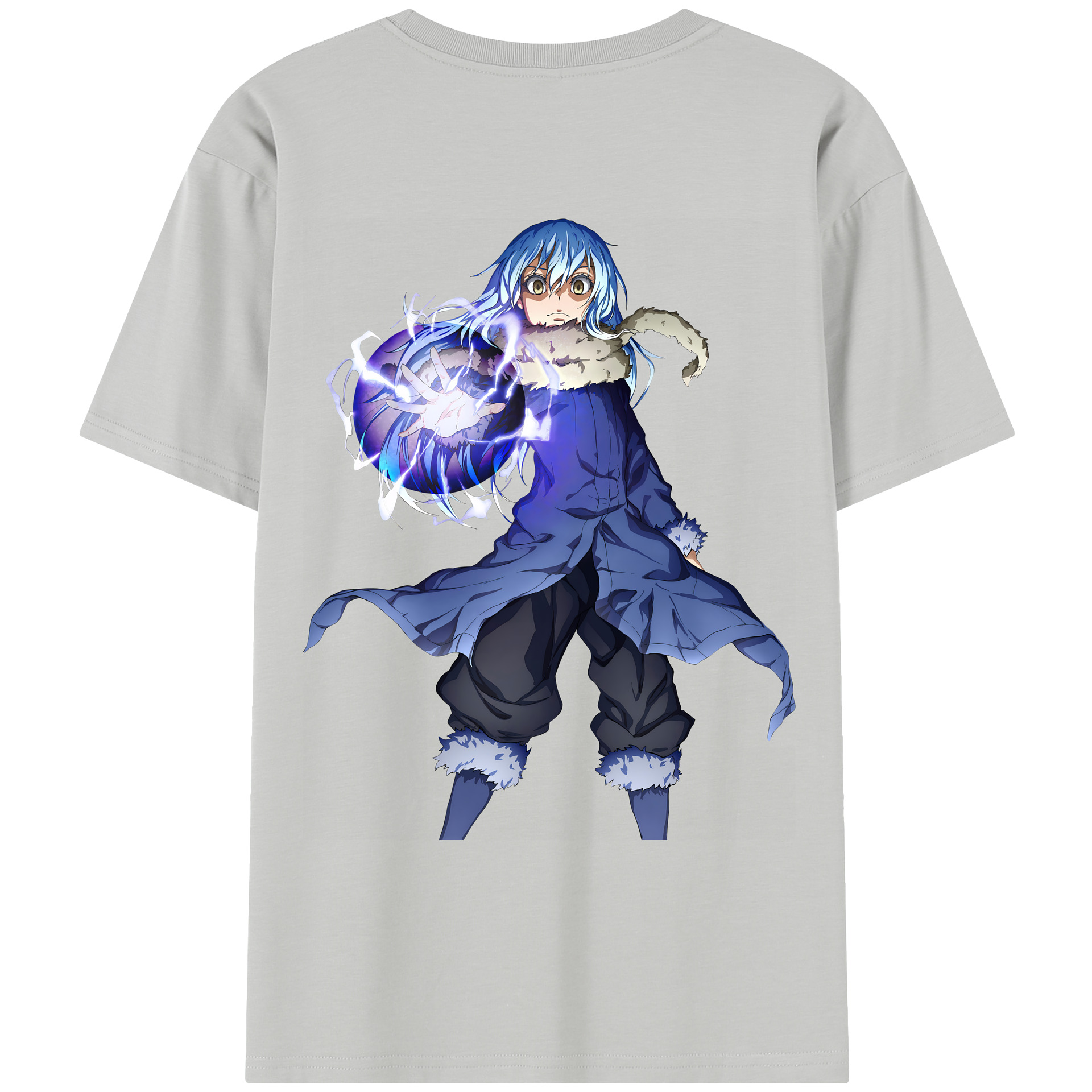 （画像用） 転スラ Regarding Reincarnated to Slime レディース半袖Tシャツ(バックプリント)