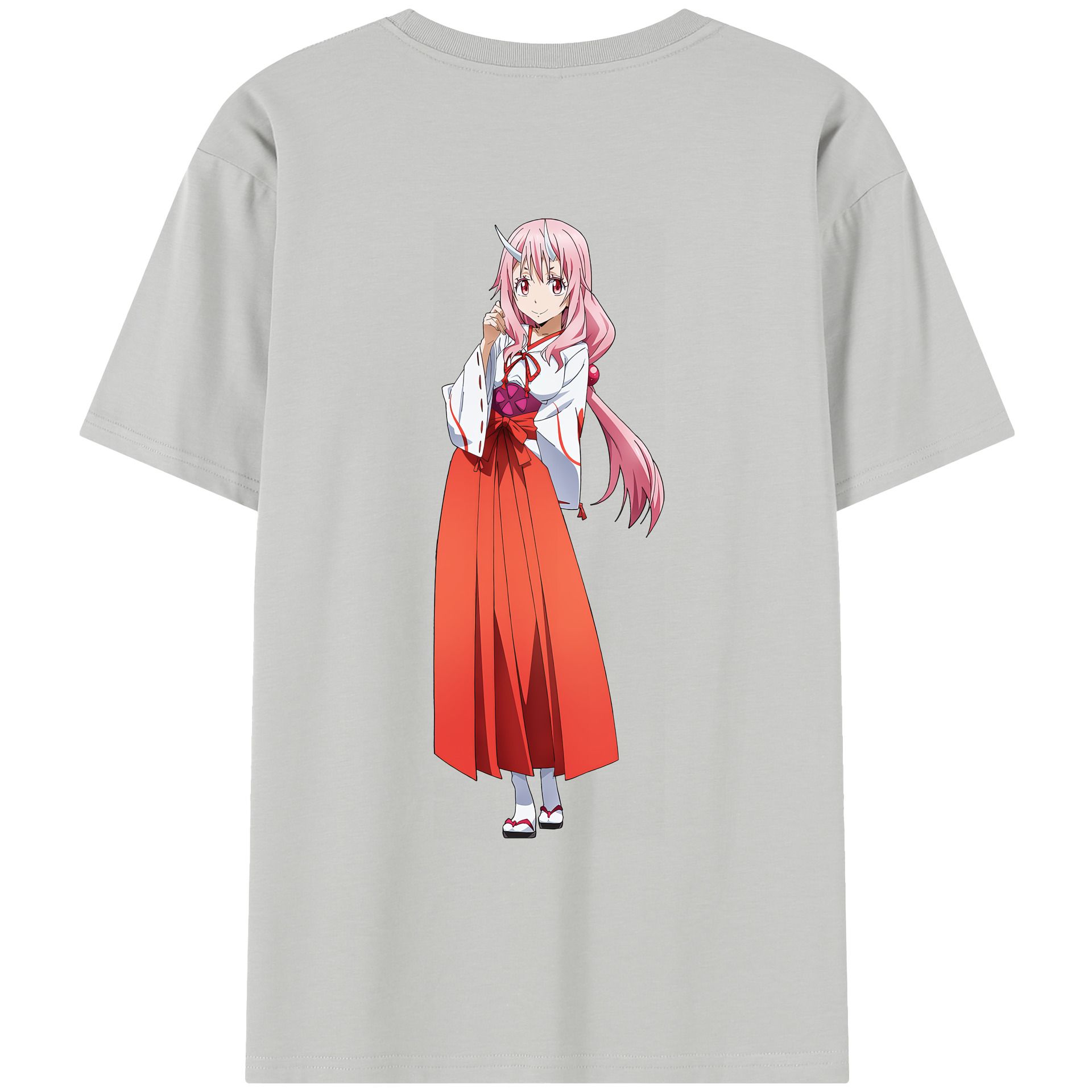 （画像用） 転スラ Regarding Reincarnated to Slime レディース半袖Tシャツ(バックプリント)