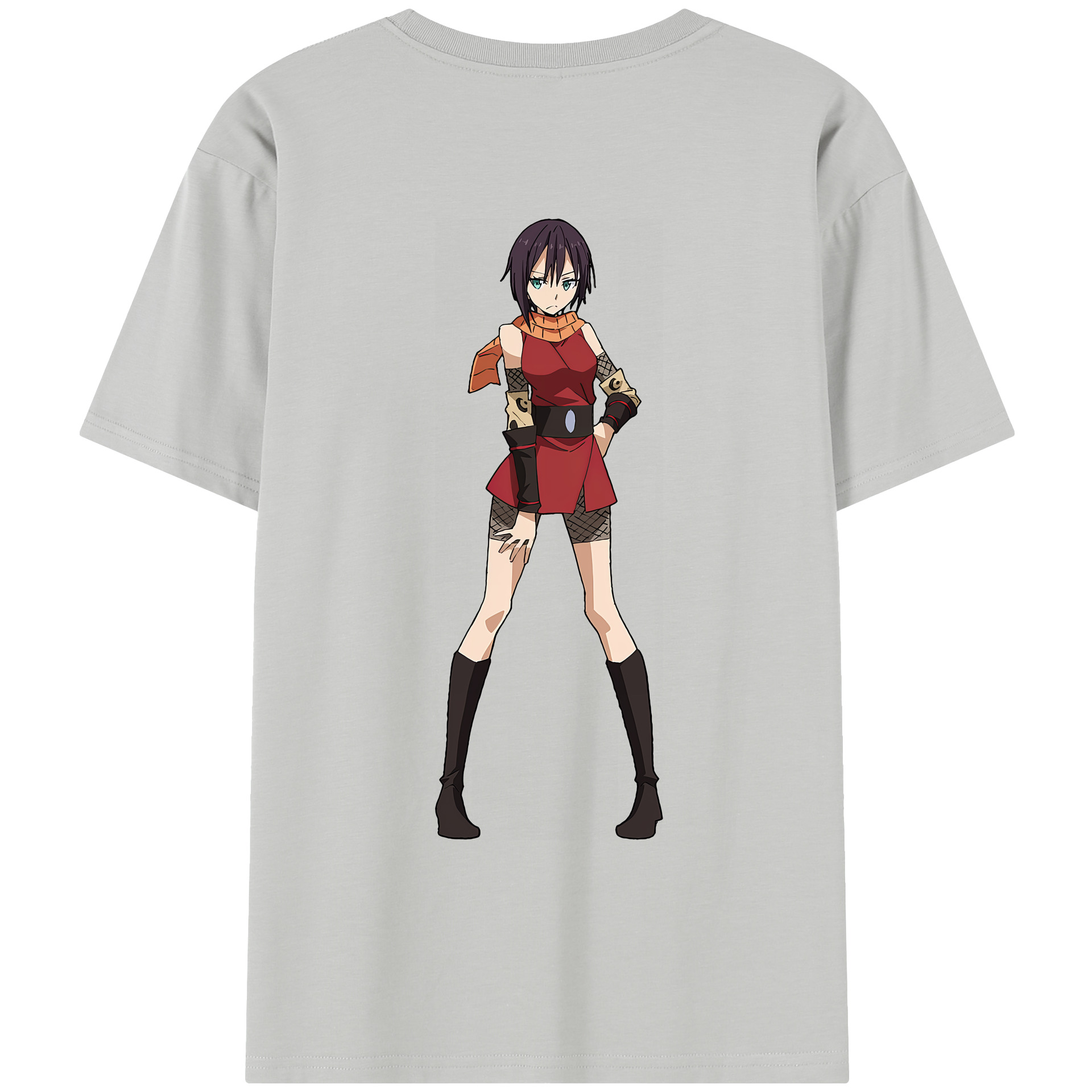 （画像用） 転スラ Regarding Reincarnated to Slime レディース半袖Tシャツ(バックプリント)