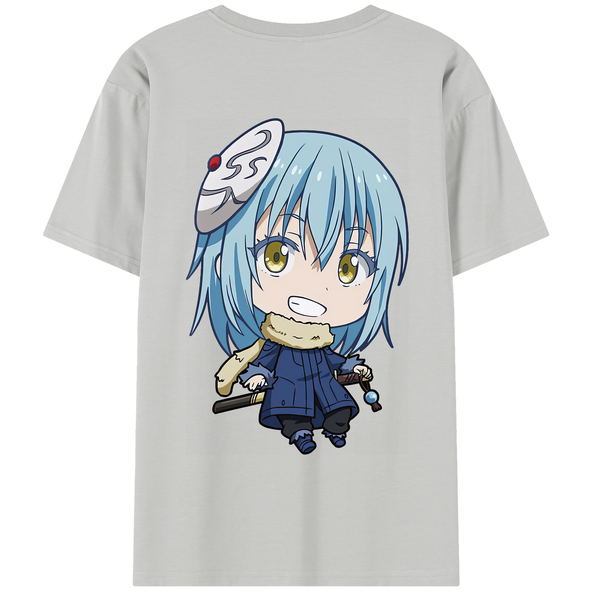 （画像用） 転スラ Regarding Reincarnated to Slime レディース半袖Tシャツ(バックプリント)