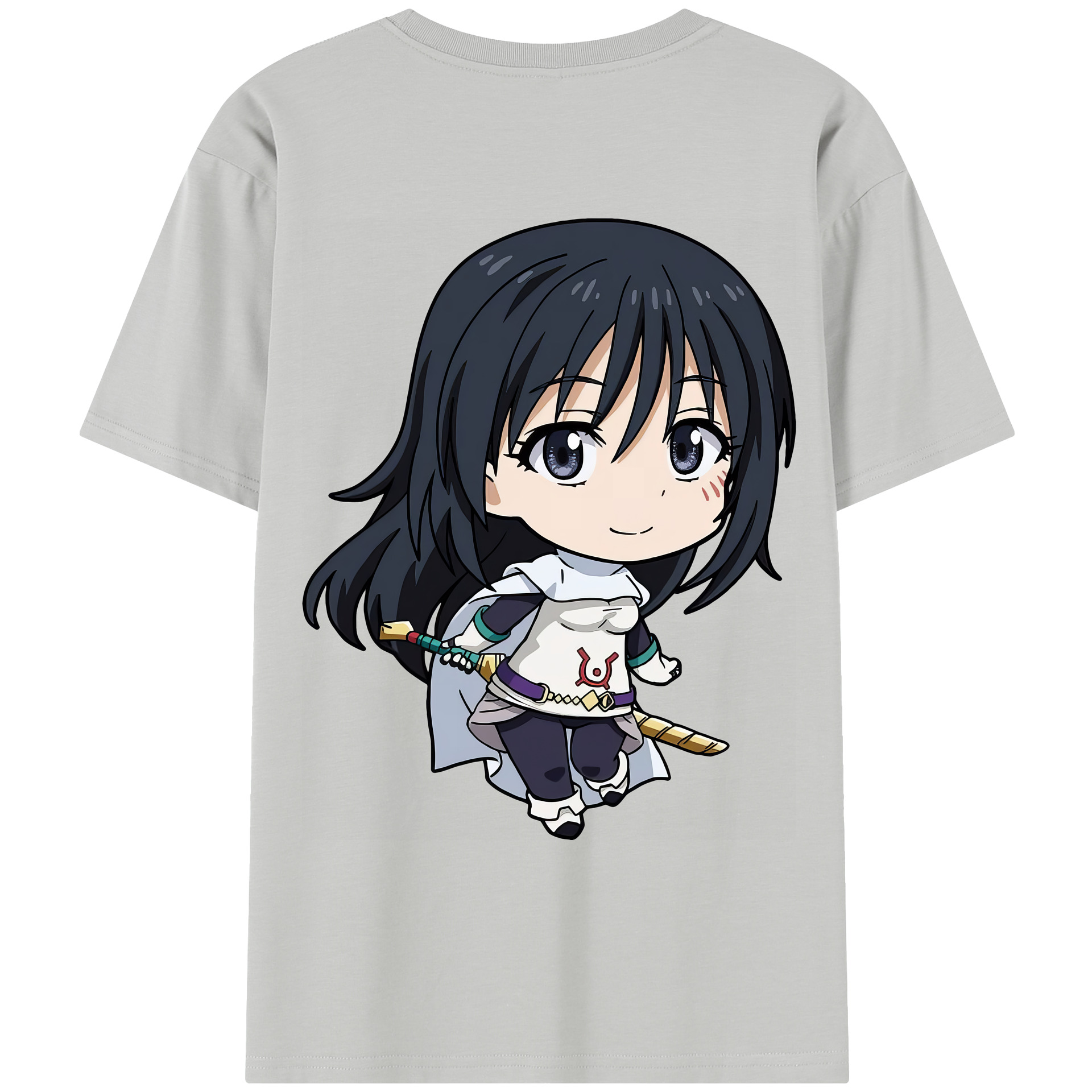 （画像用） 転スラ Regarding Reincarnated to Slime レディース半袖Tシャツ(バックプリント)