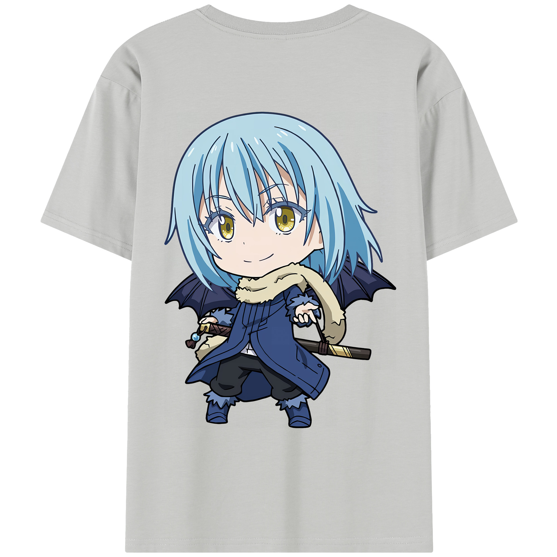（画像用） 転スラ Regarding Reincarnated to Slime レディース半袖Tシャツ(バックプリント)