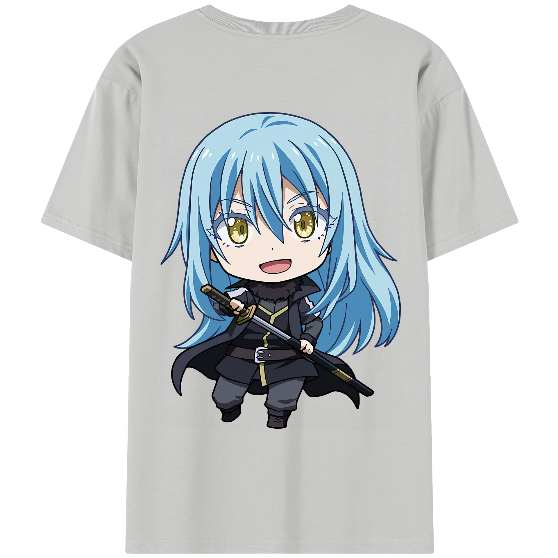 （画像用） 転スラ Regarding Reincarnated to Slime レディース半袖Tシャツ(バックプリント)