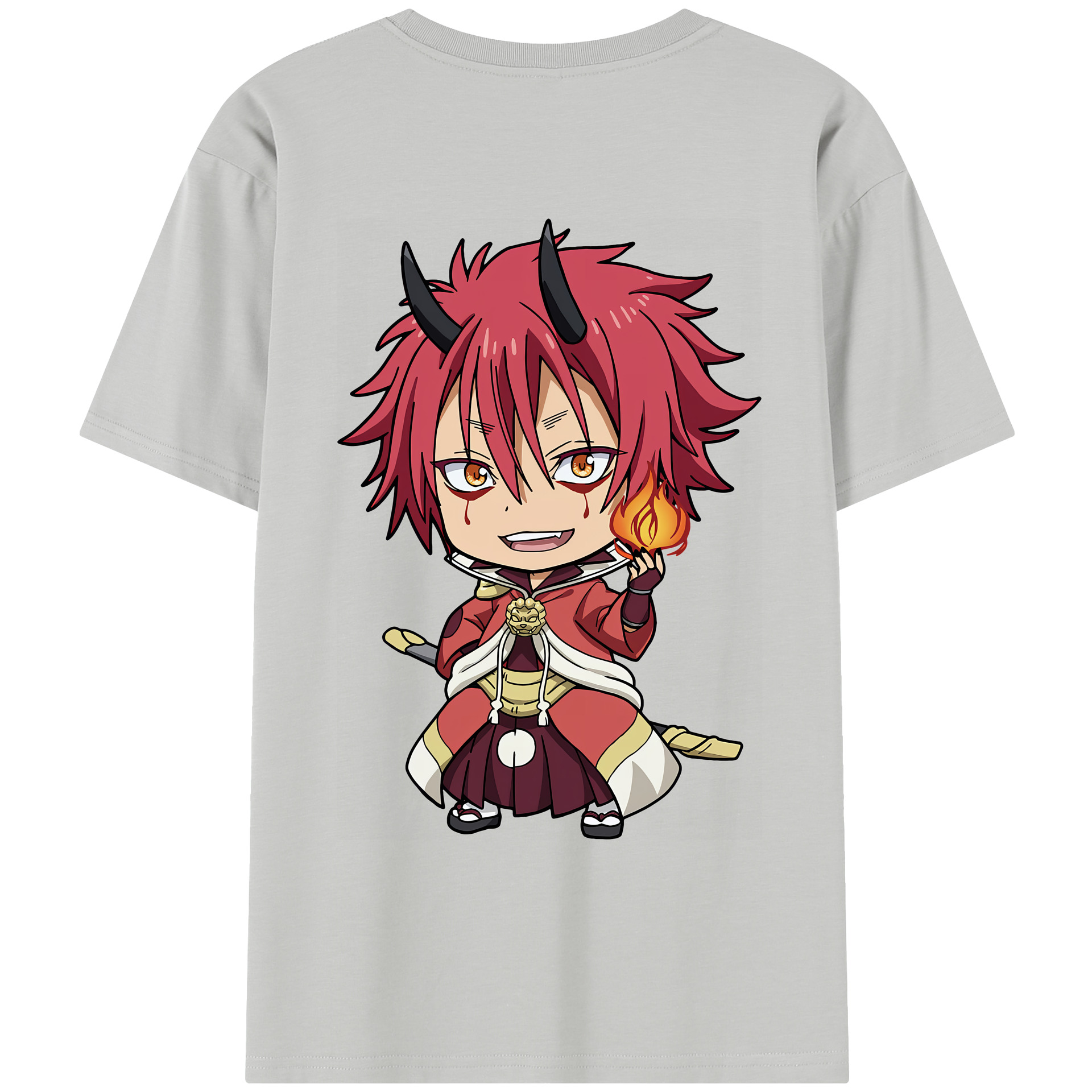 （画像用） 転スラ Regarding Reincarnated to Slime レディース半袖Tシャツ(バックプリント)