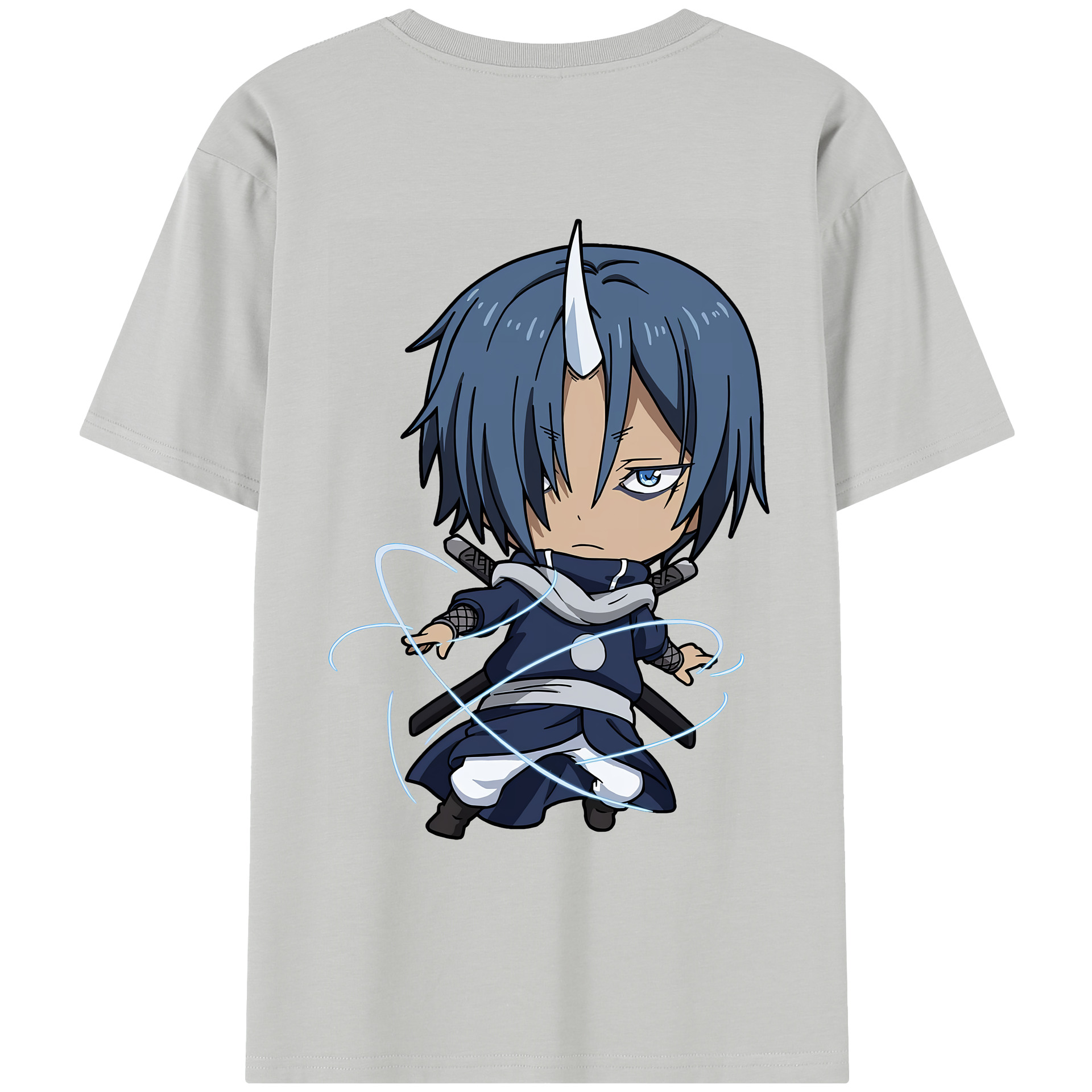（画像用） 転スラ Regarding Reincarnated to Slime レディース半袖Tシャツ(バックプリント)
