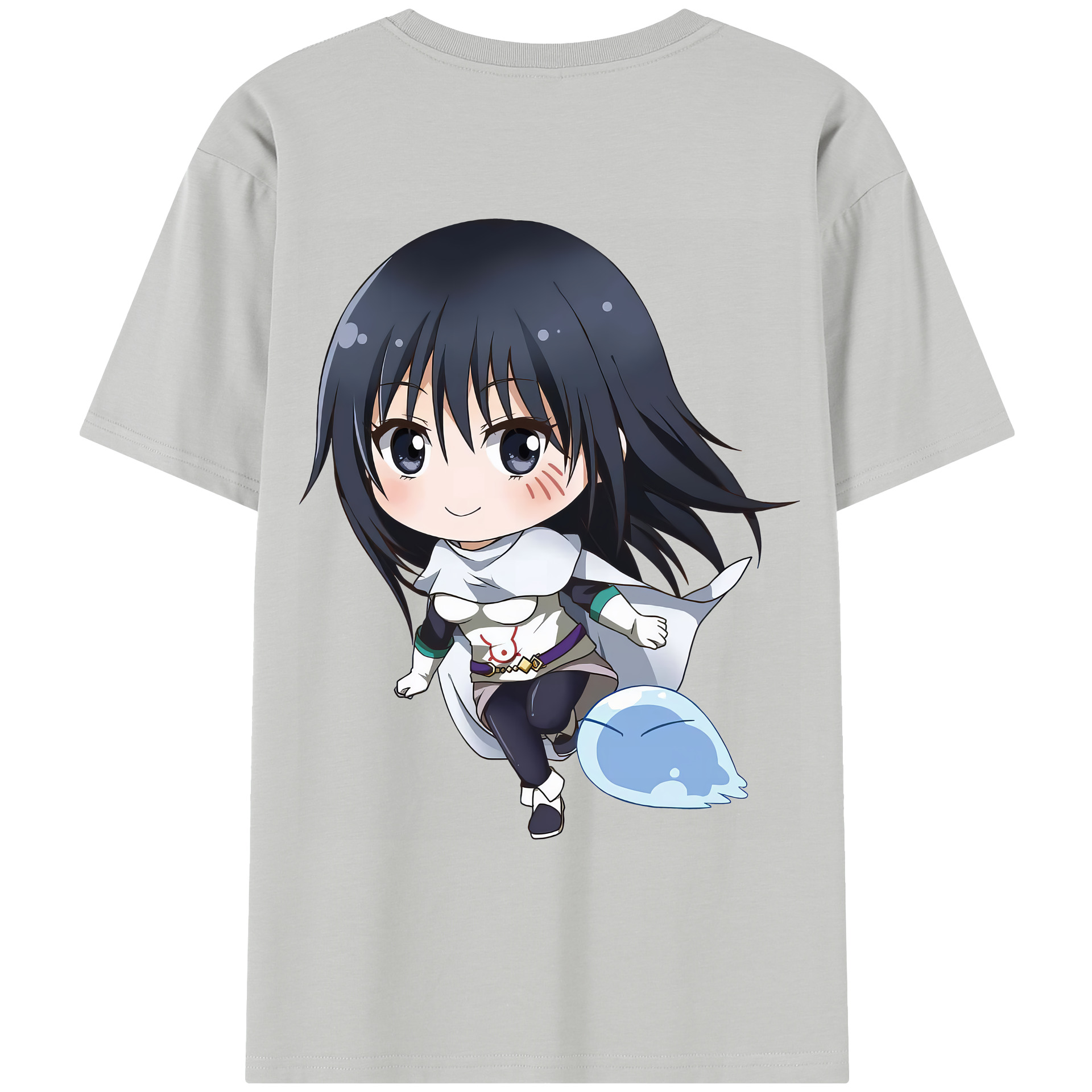 （画像用） 転スラ Regarding Reincarnated to Slime レディース半袖Tシャツ(バックプリント)