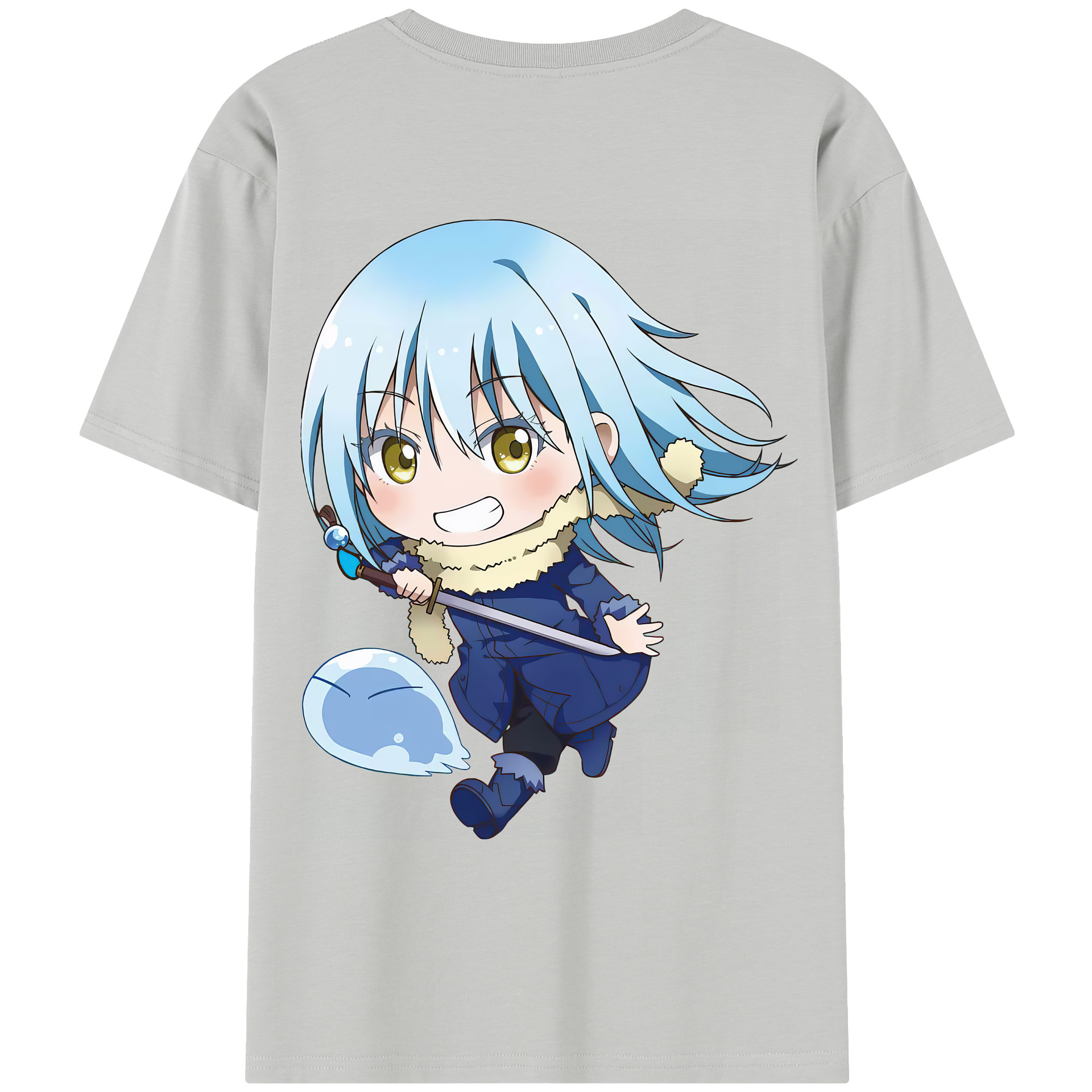 （画像用） 転スラ Regarding Reincarnated to Slime レディース半袖Tシャツ(バックプリント)