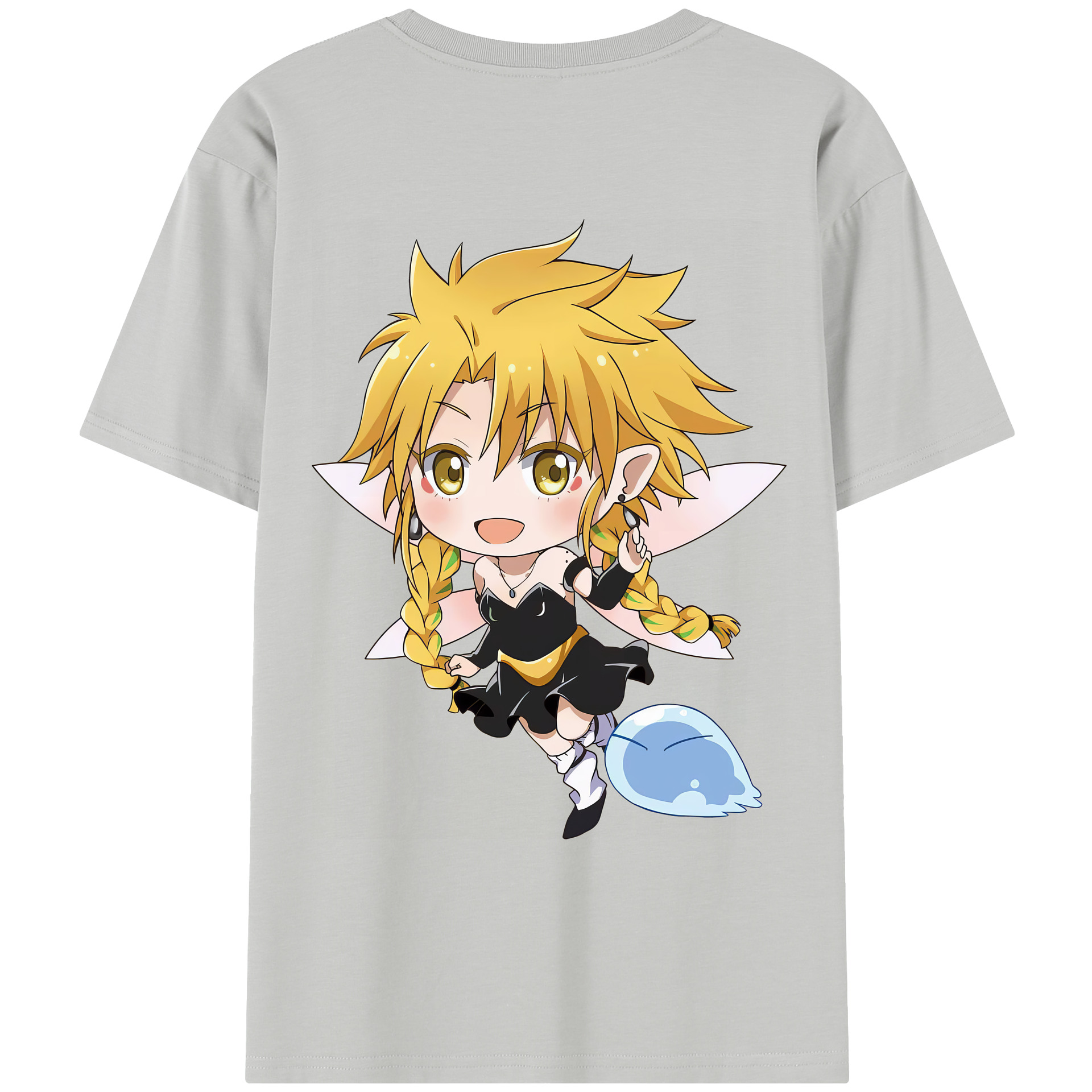 （画像用） 転スラ Regarding Reincarnated to Slime レディース半袖Tシャツ(バックプリント)