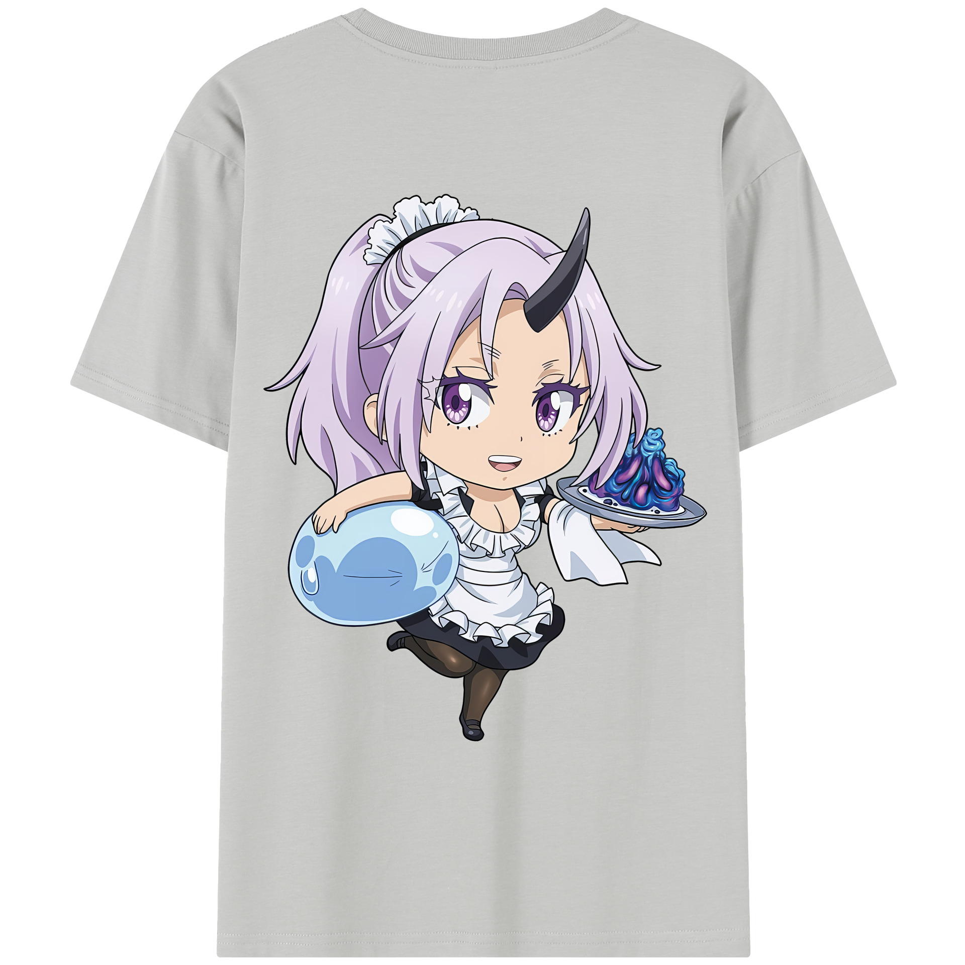 （画像用） 転スラ Regarding Reincarnated to Slime レディース半袖Tシャツ(バックプリント)
