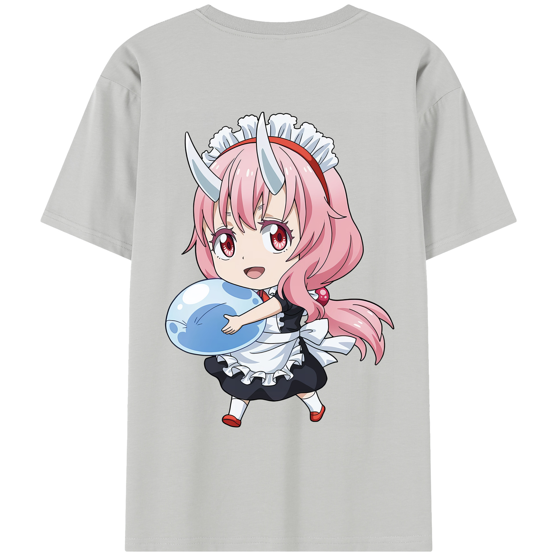 （画像用） 転スラ Regarding Reincarnated to Slime レディース半袖Tシャツ(バックプリント)