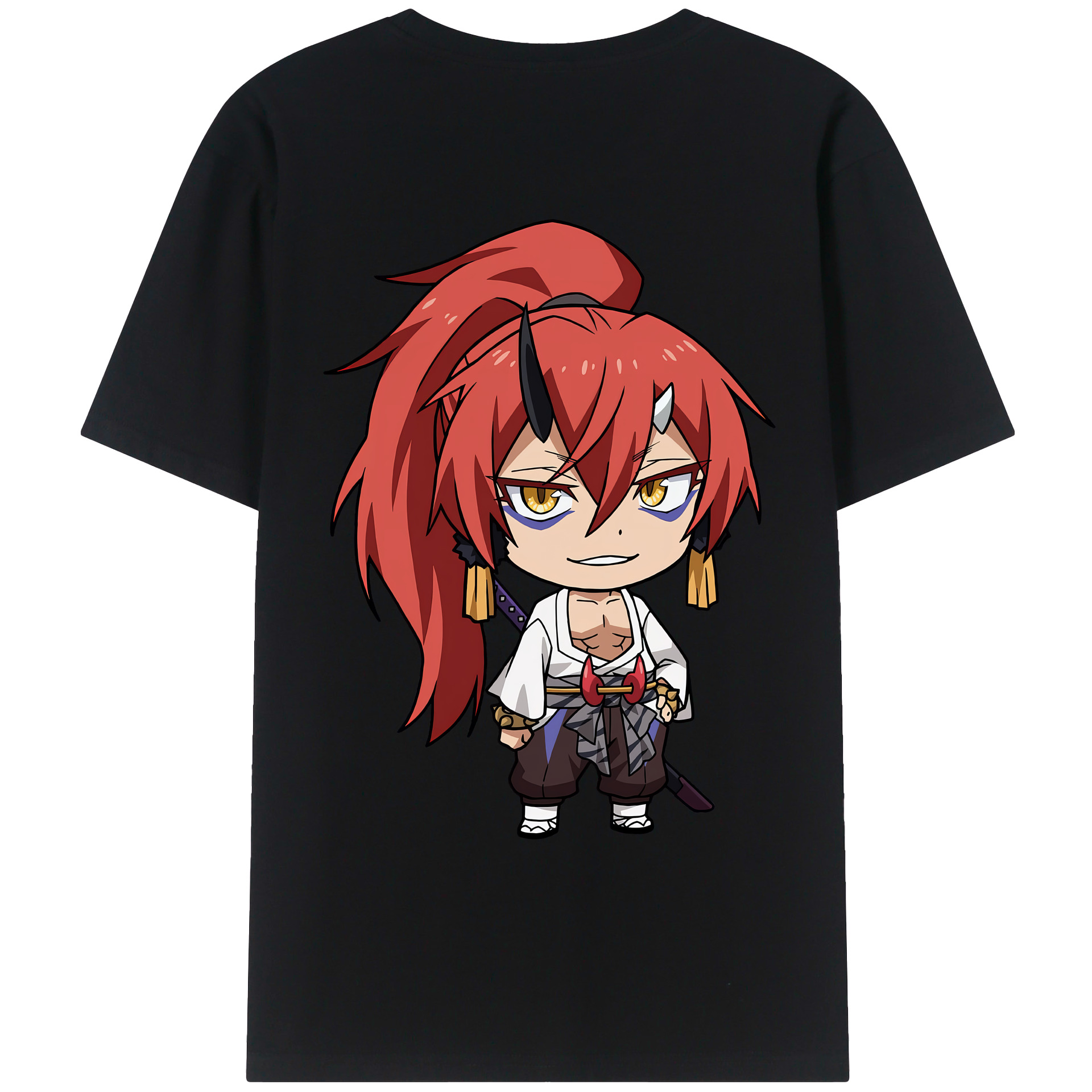 （画像用） 転スラ Regarding Reincarnated to Slime レディース半袖Tシャツ(バックプリント)