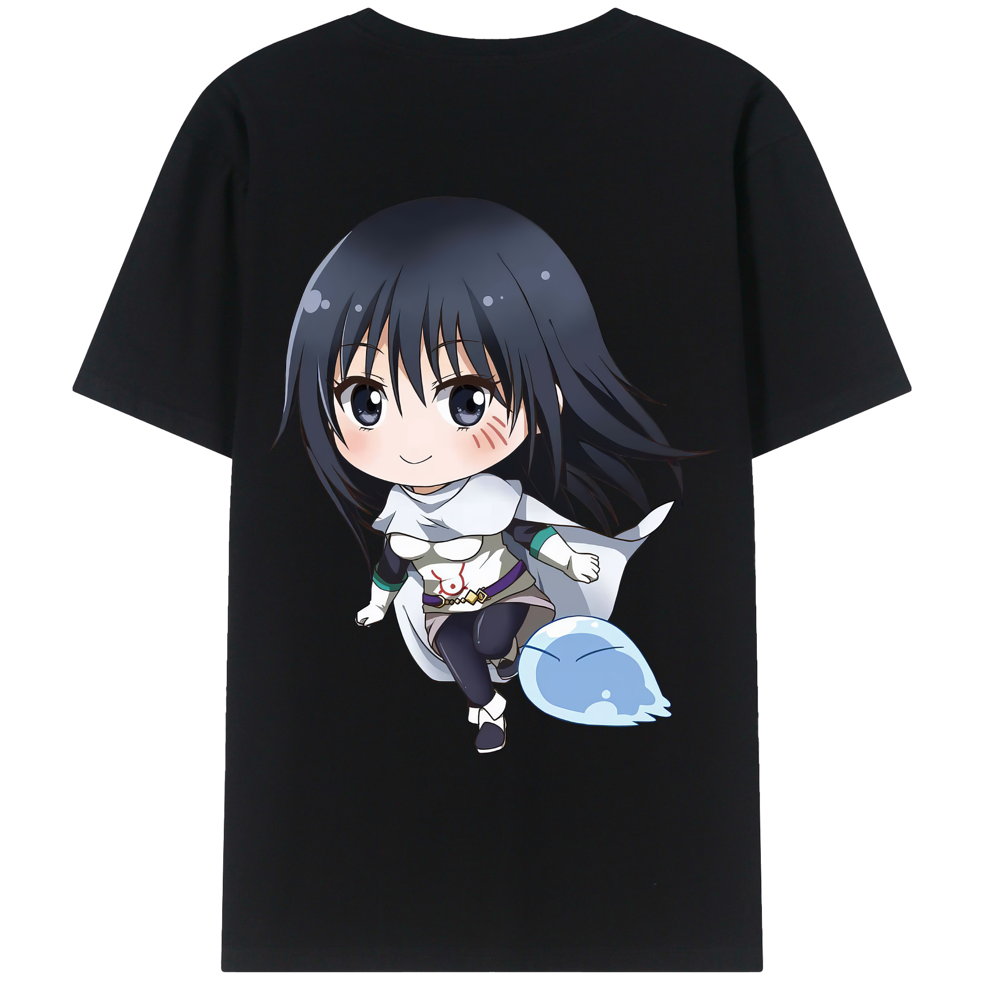 （画像用） 転スラ Regarding Reincarnated to Slime レディース半袖Tシャツ(バックプリント)