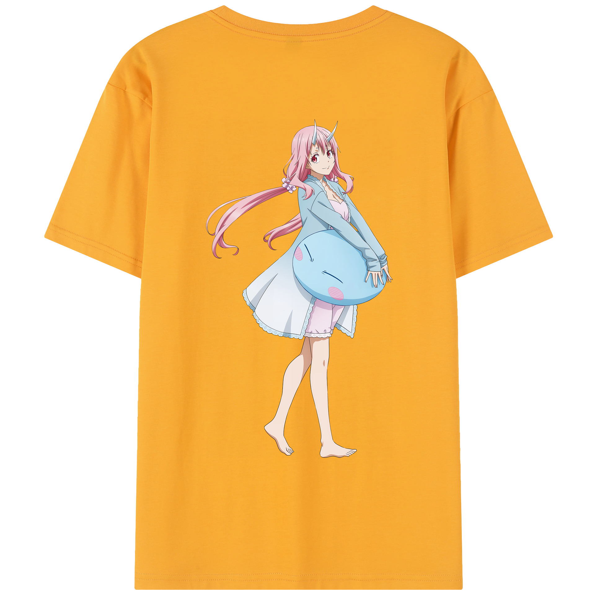 （画像用） 転スラ Regarding Reincarnated to Slime レディース半袖Tシャツ(バックプリント)