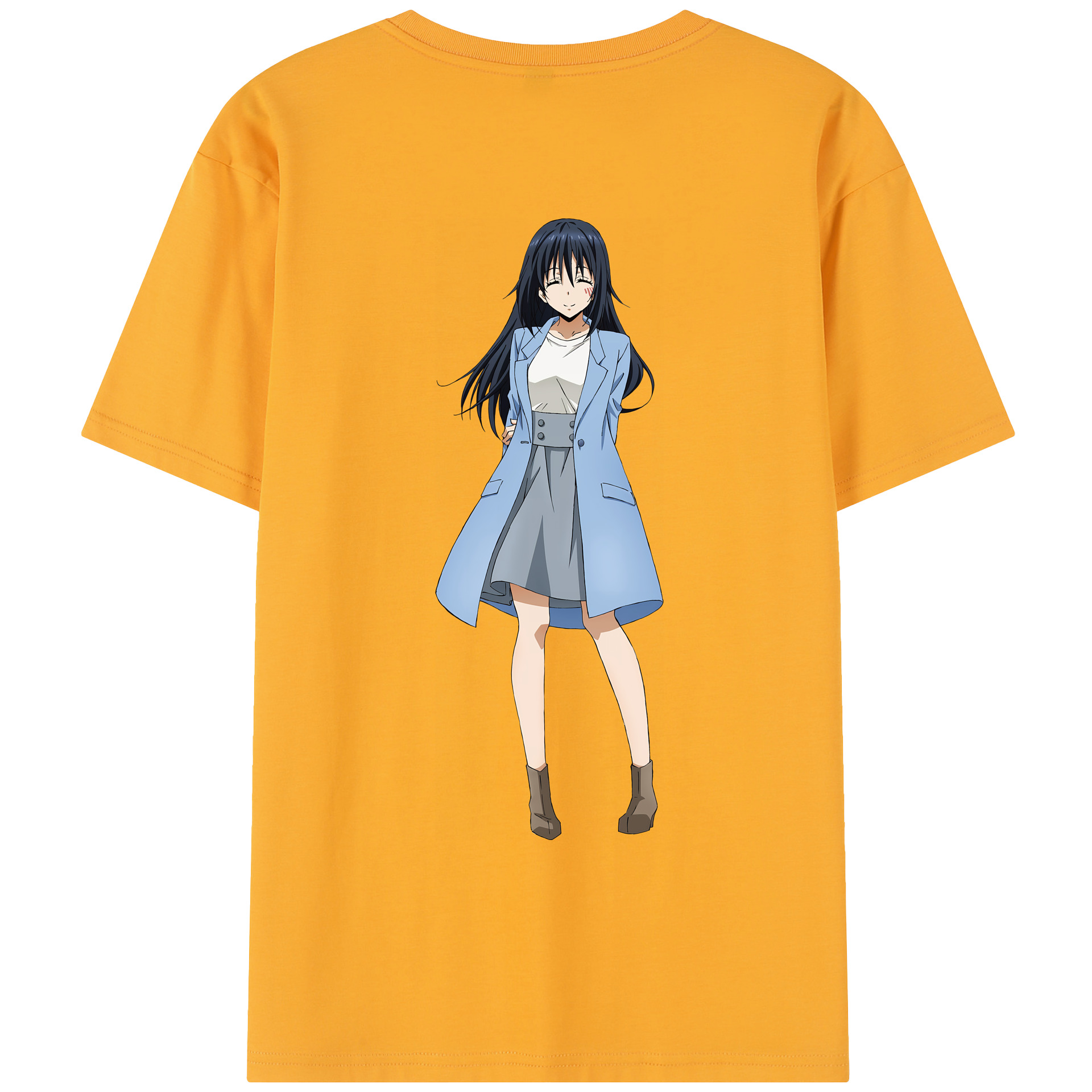 （画像用） 転スラ Regarding Reincarnated to Slime レディース半袖Tシャツ(バックプリント)