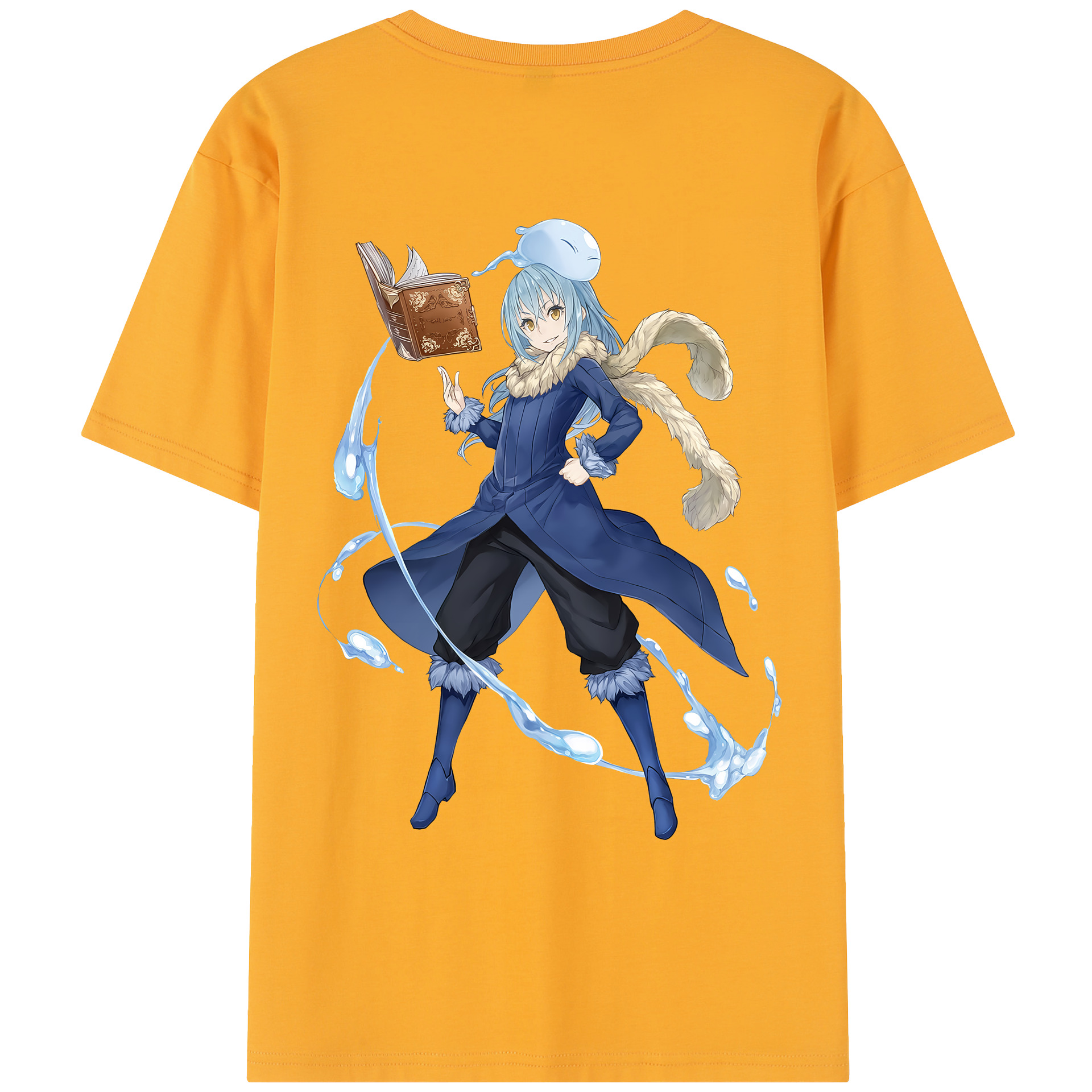 （画像用） 転スラ Regarding Reincarnated to Slime レディース半袖Tシャツ(バックプリント)