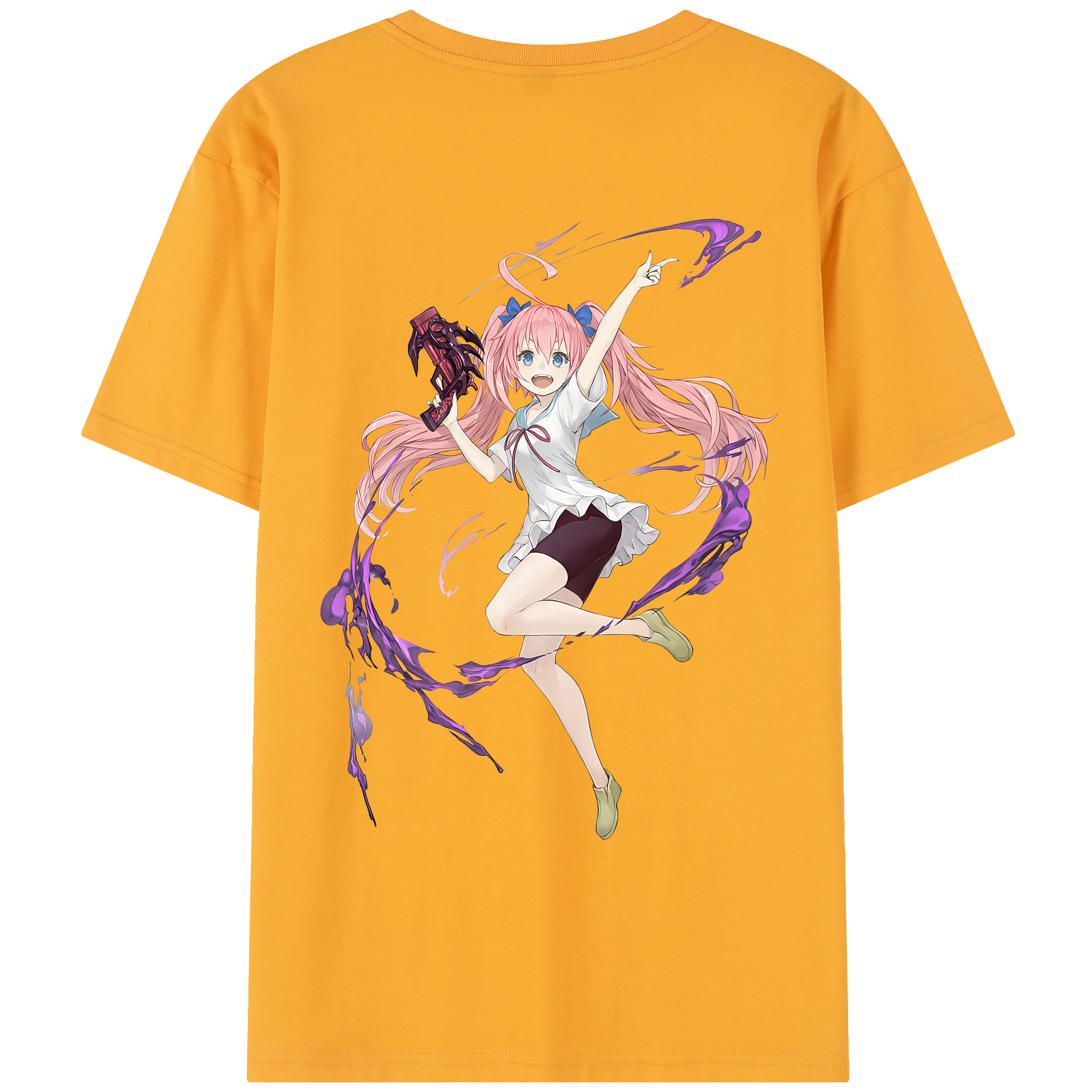 （画像用） 転スラ Regarding Reincarnated to Slime レディース半袖Tシャツ(バックプリント)
