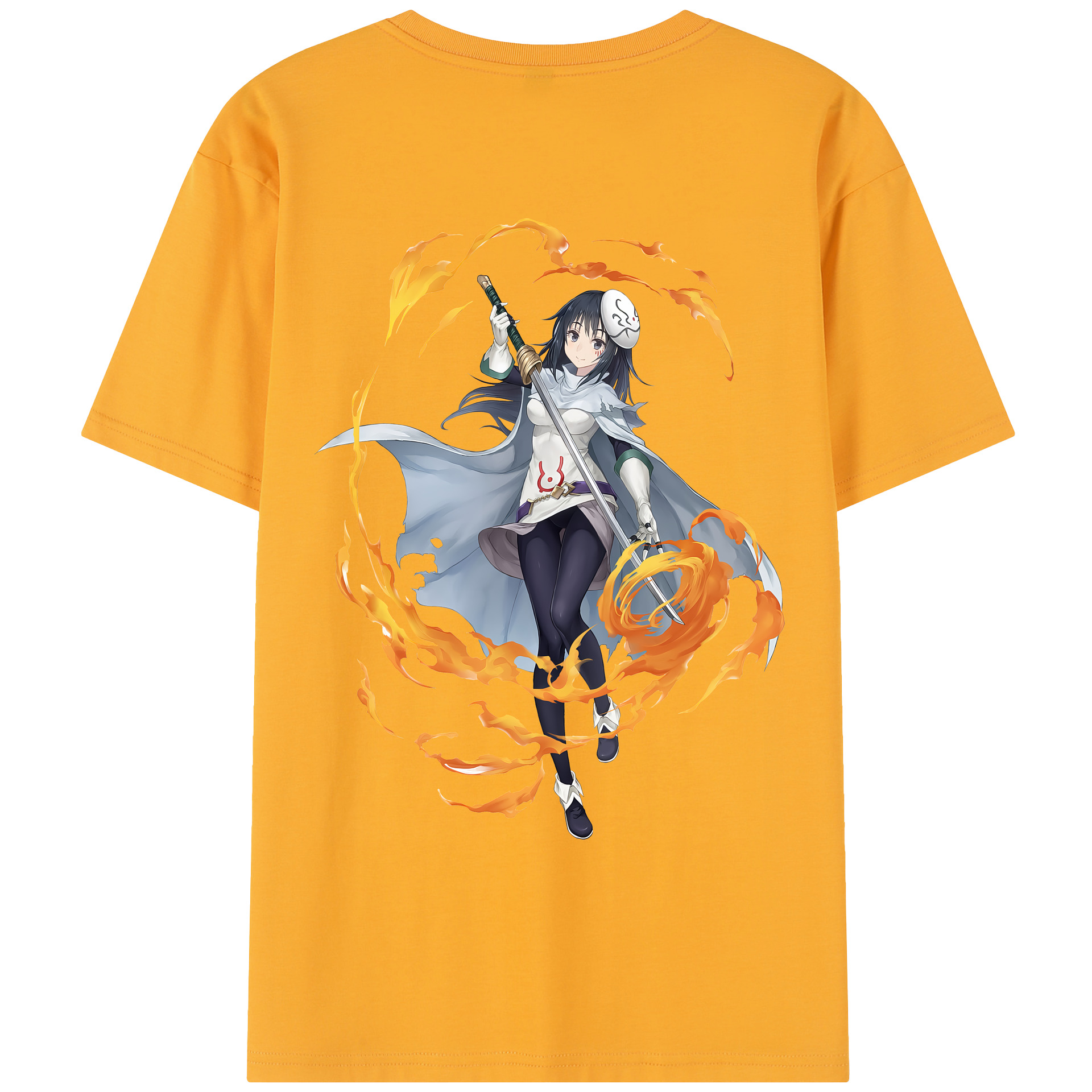 （画像用） 転スラ Regarding Reincarnated to Slime レディース半袖Tシャツ(バックプリント)