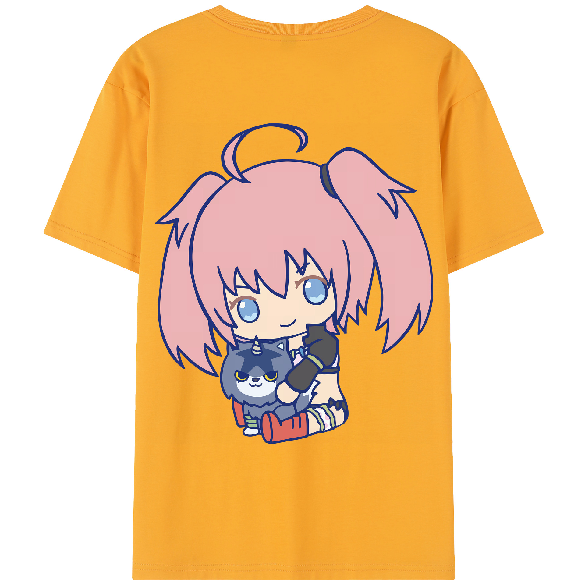 （画像用） 転スラ Regarding Reincarnated to Slime レディース半袖Tシャツ(バックプリント)