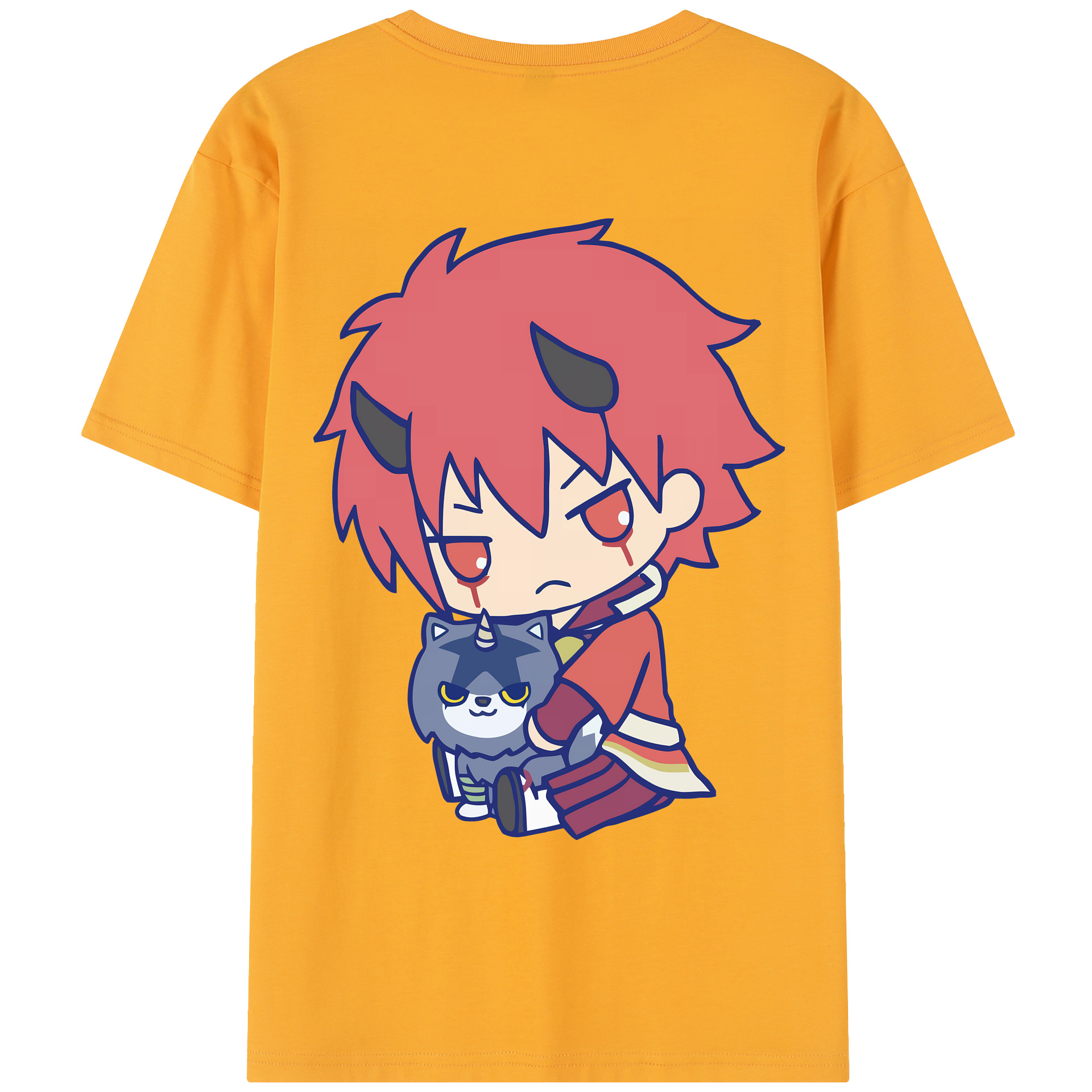 （画像用） 転スラ Regarding Reincarnated to Slime レディース半袖Tシャツ(バックプリント)