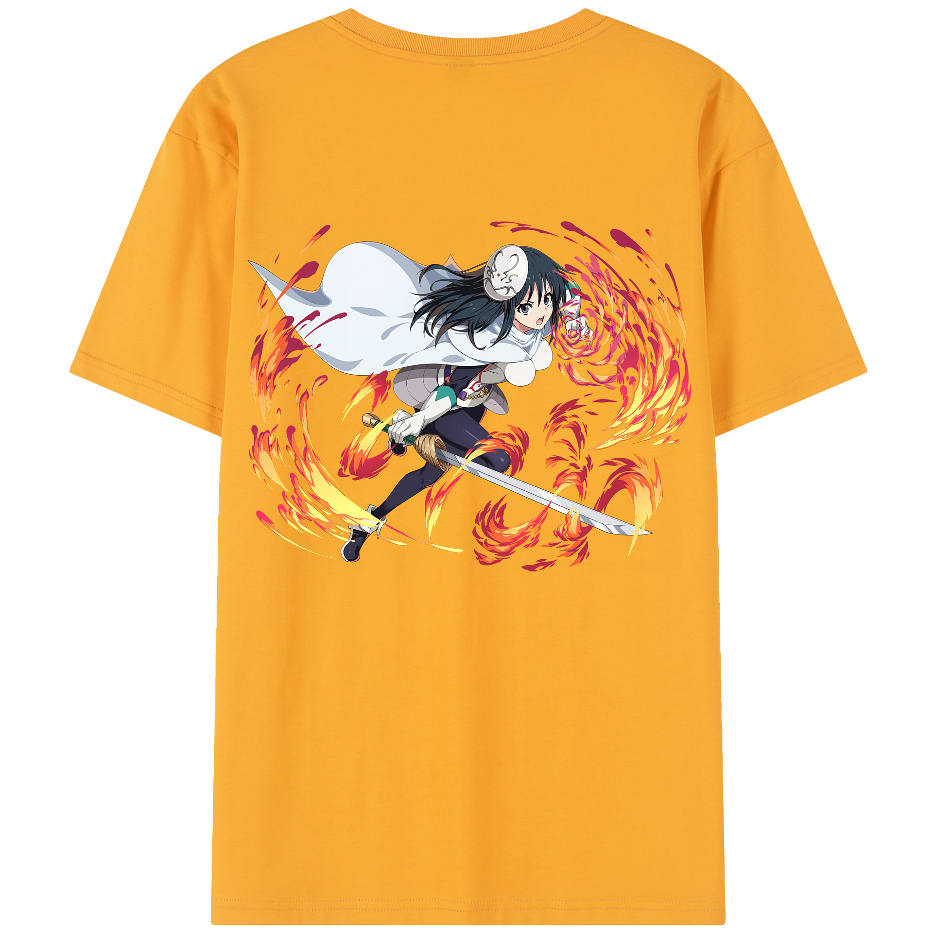 （画像用） 転スラ Regarding Reincarnated to Slime レディース半袖Tシャツ(バックプリント)