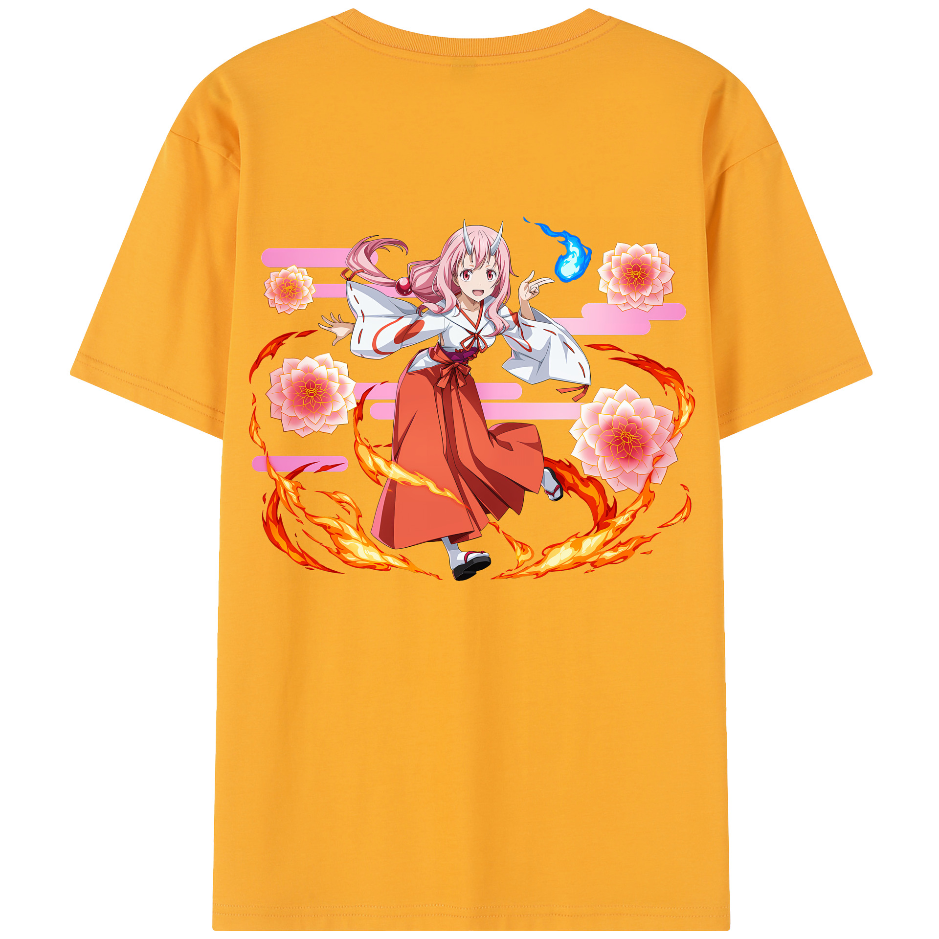（画像用） 転スラ Regarding Reincarnated to Slime レディース半袖Tシャツ(バックプリント)