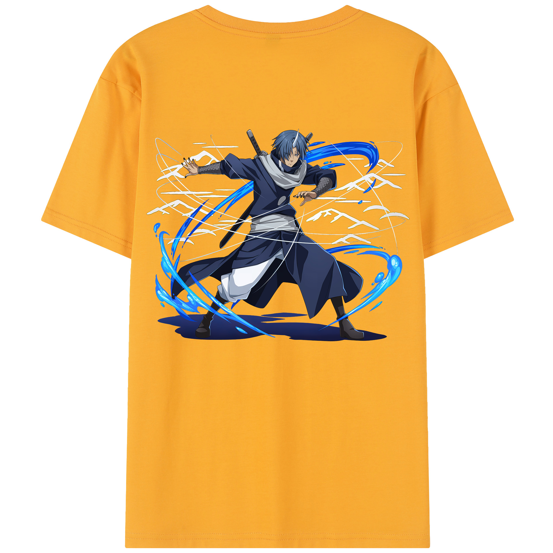 （画像用） 転スラ Regarding Reincarnated to Slime レディース半袖Tシャツ(バックプリント)