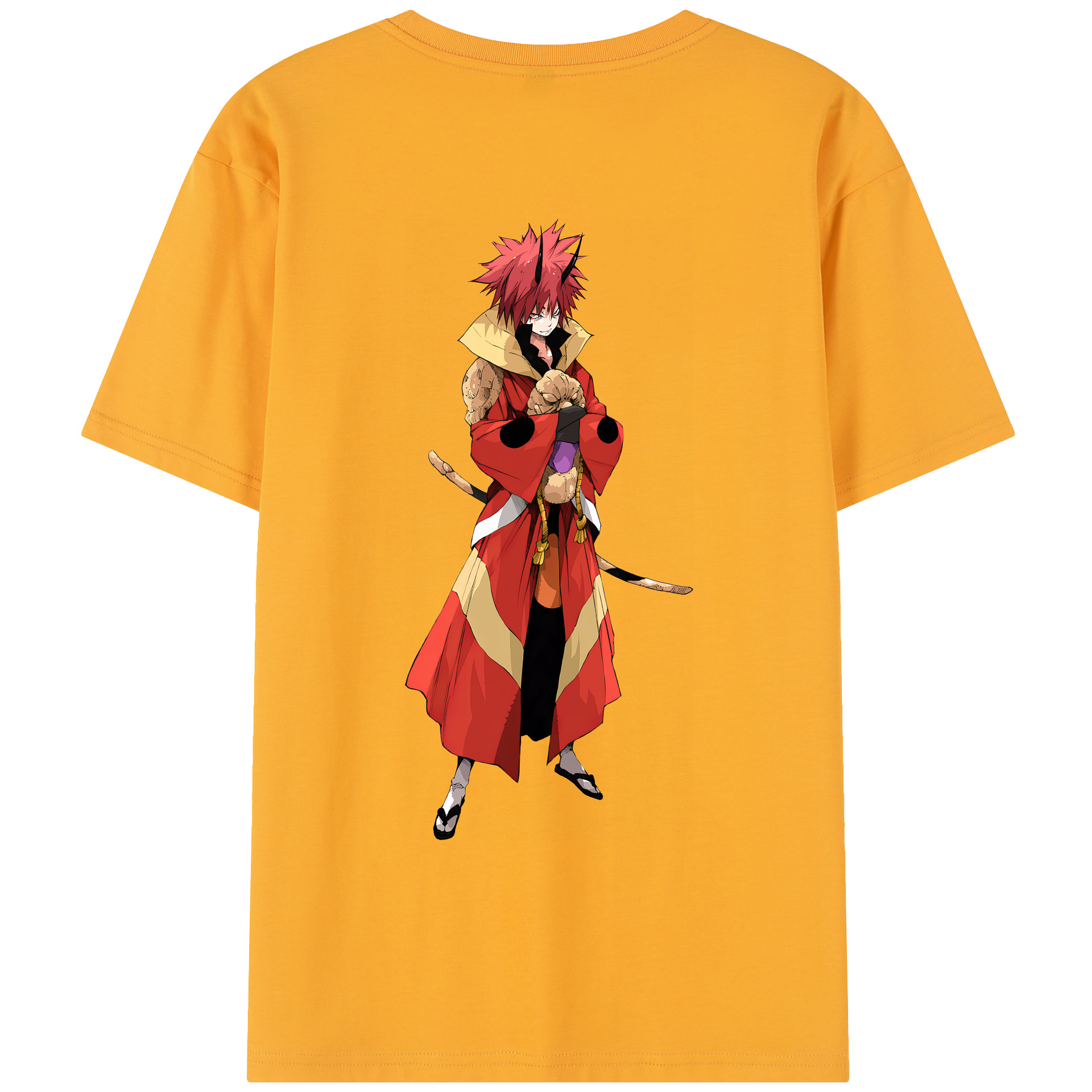 （画像用） 転スラ Regarding Reincarnated to Slime レディース半袖Tシャツ(バックプリント)