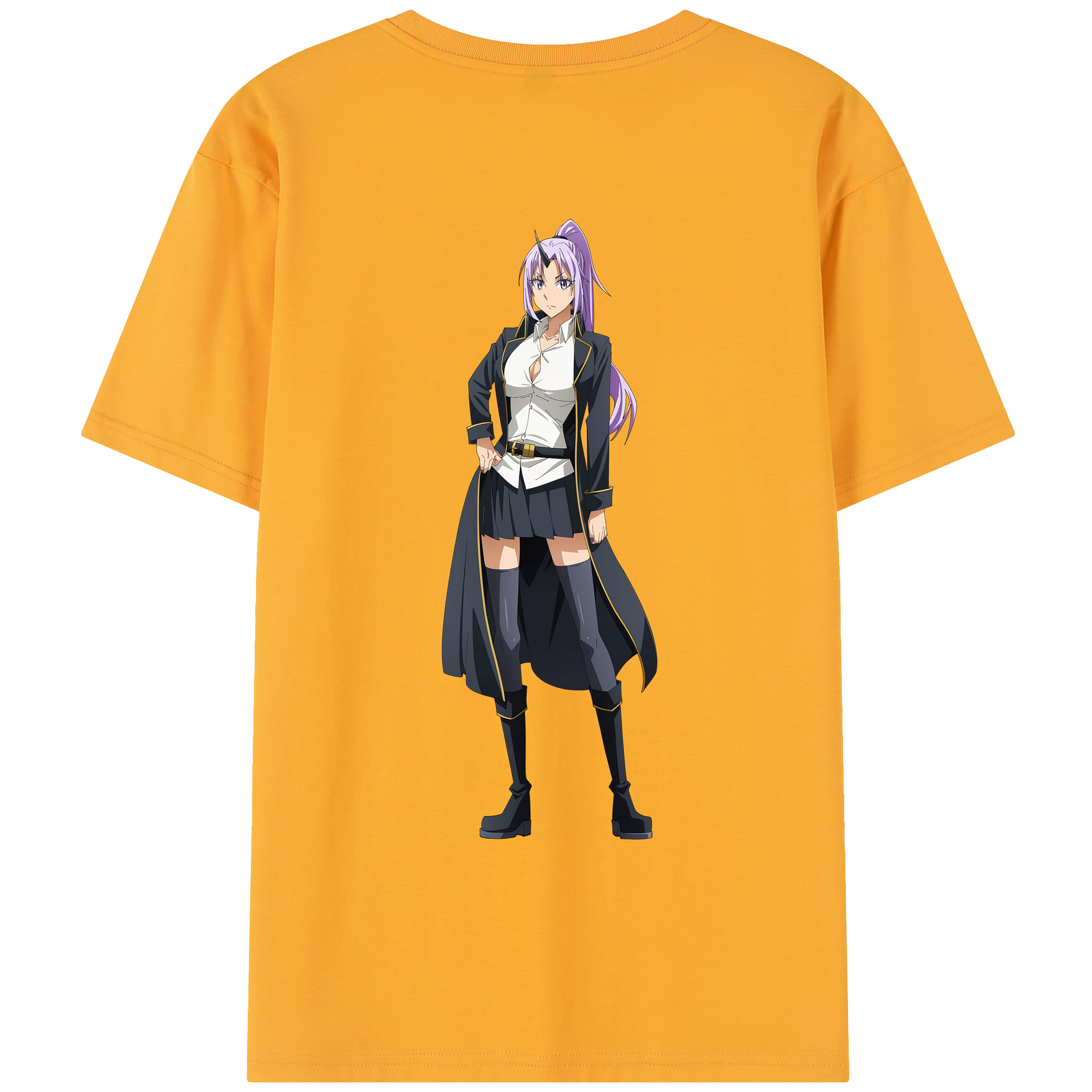 （画像用） 転スラ Regarding Reincarnated to Slime レディース半袖Tシャツ(バックプリント)