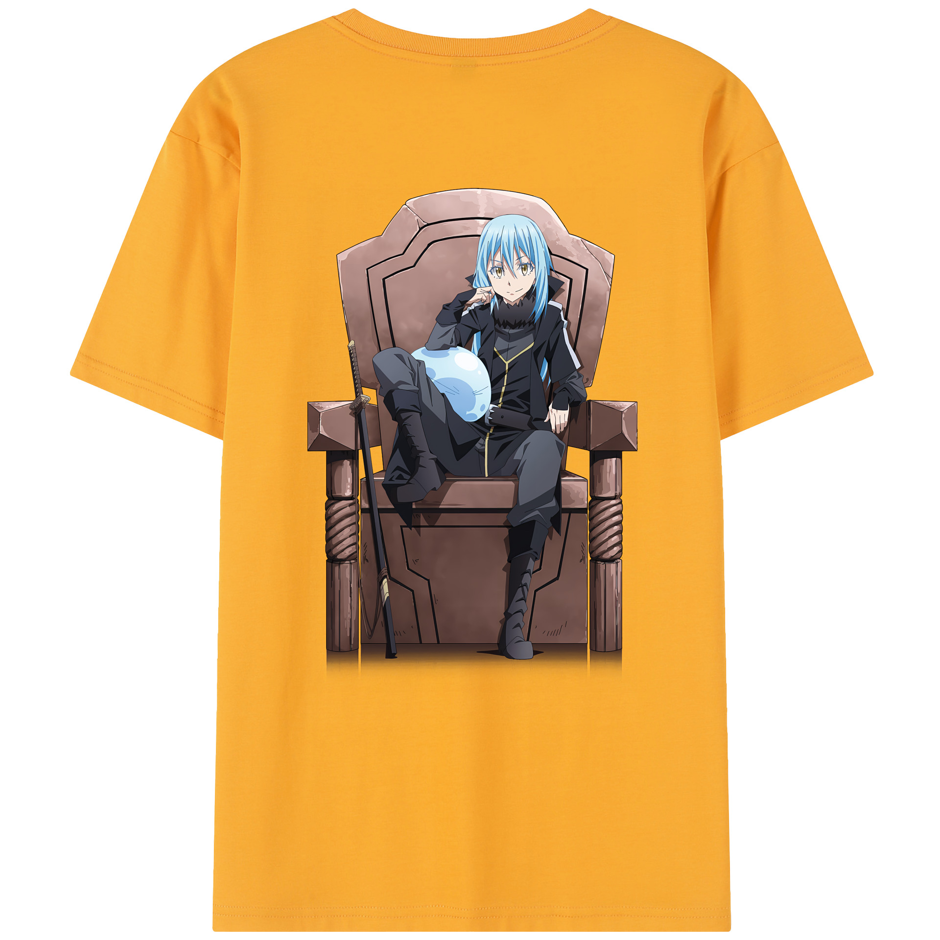 （画像用） 転スラ Regarding Reincarnated to Slime レディース半袖Tシャツ(バックプリント)