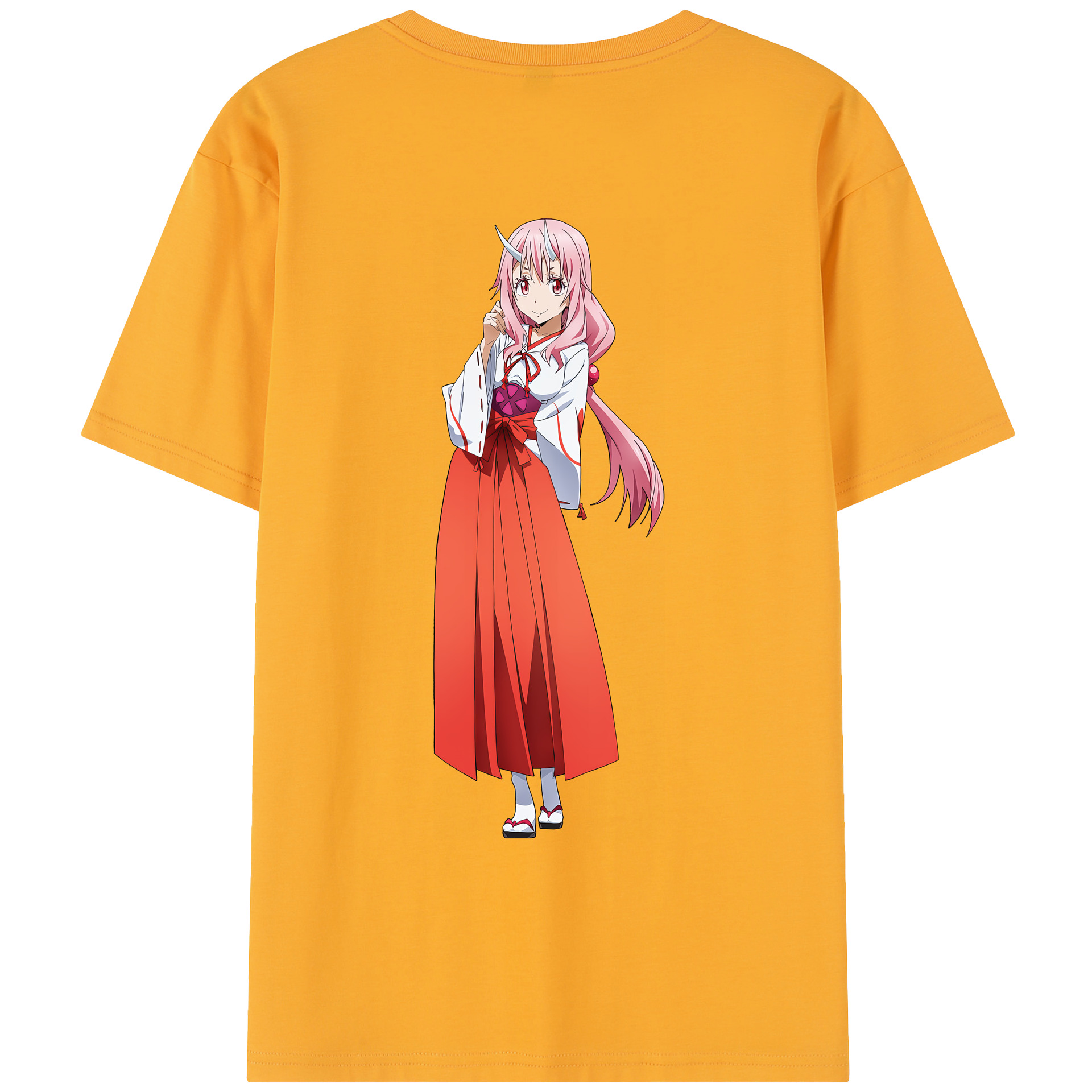 （画像用） 転スラ Regarding Reincarnated to Slime レディース半袖Tシャツ(バックプリント)