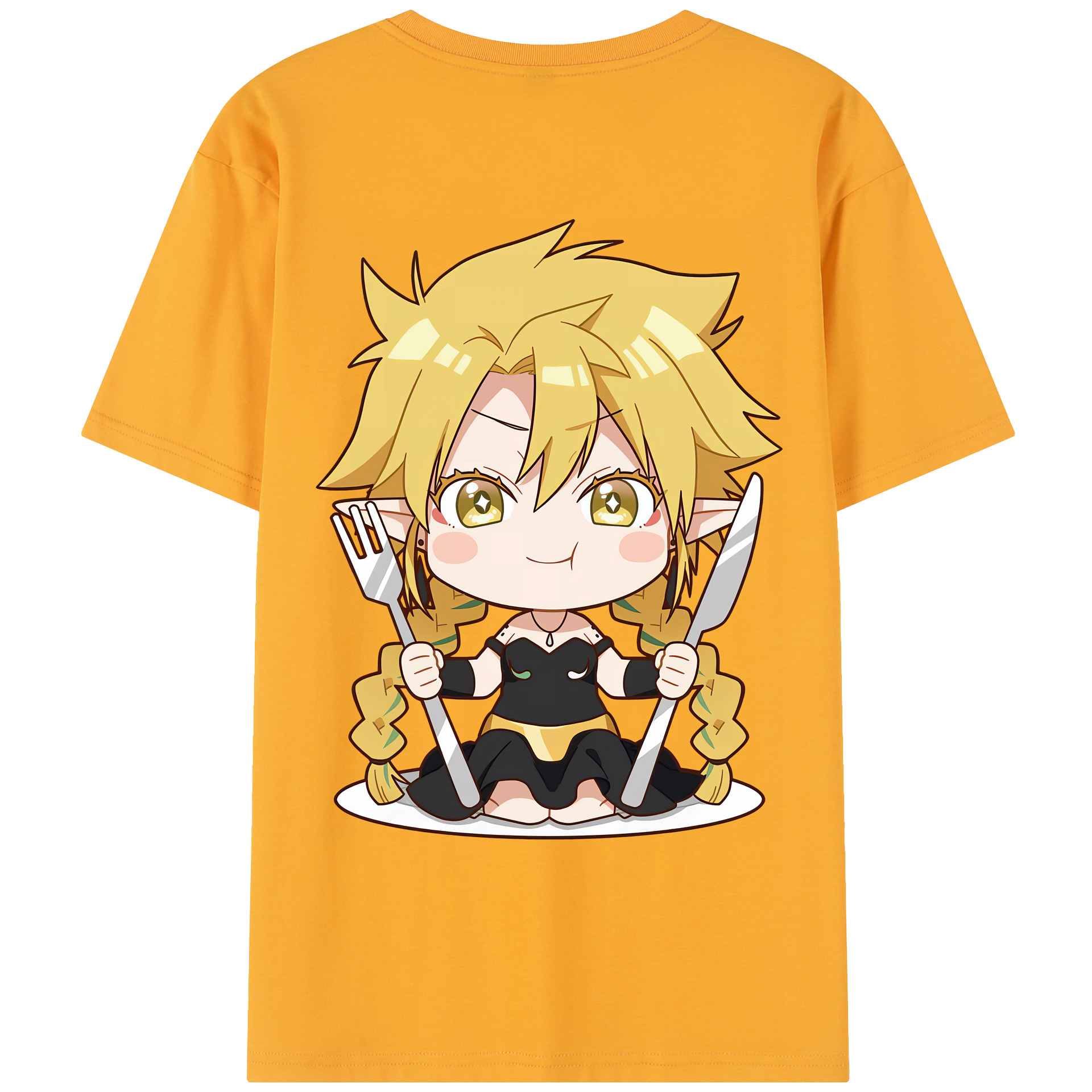 （画像用） 転スラ Regarding Reincarnated to Slime レディース半袖Tシャツ(バックプリント)