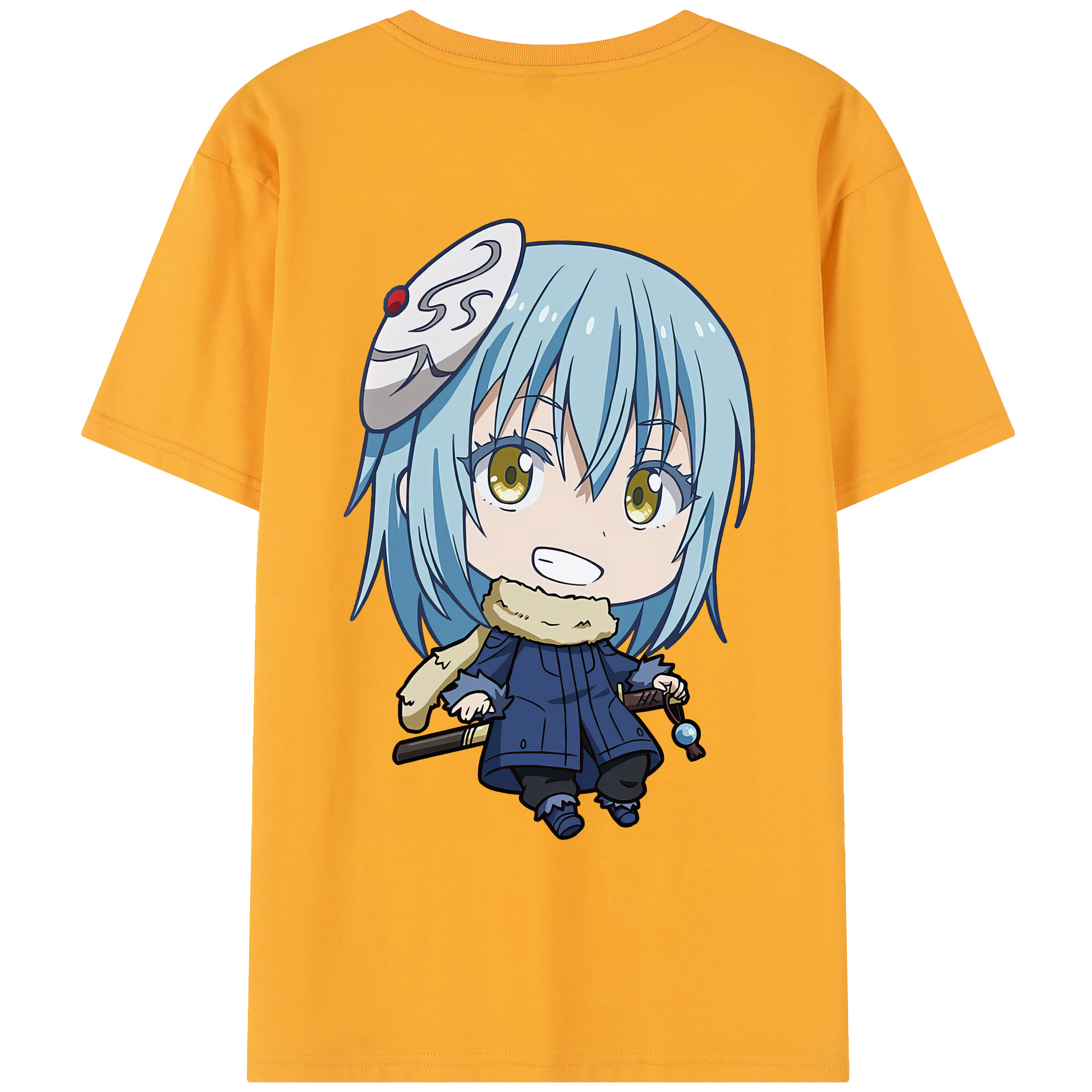 （画像用） 転スラ Regarding Reincarnated to Slime レディース半袖Tシャツ(バックプリント)