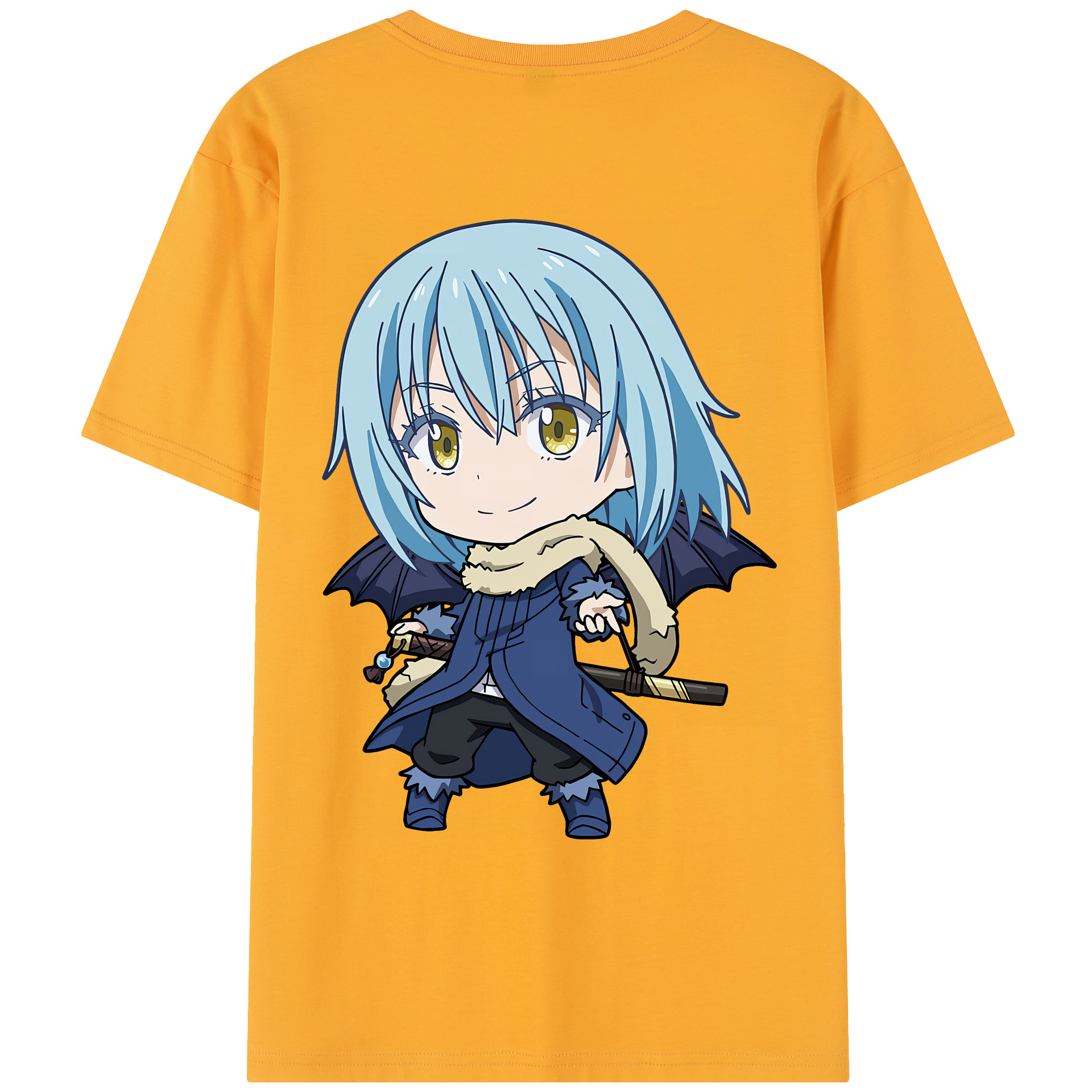 （画像用） 転スラ Regarding Reincarnated to Slime レディース半袖Tシャツ(バックプリント)