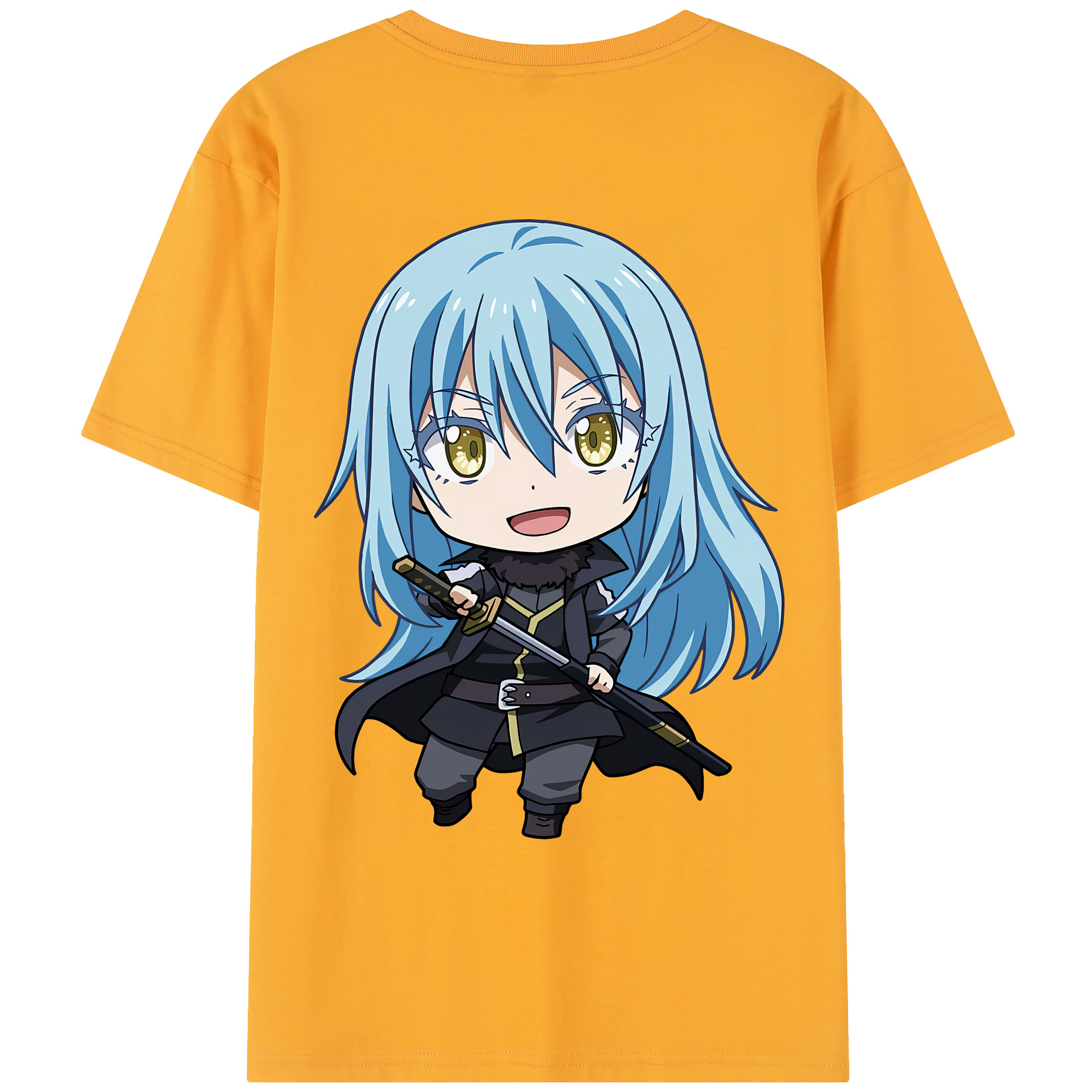 （画像用） 転スラ Regarding Reincarnated to Slime レディース半袖Tシャツ(バックプリント)