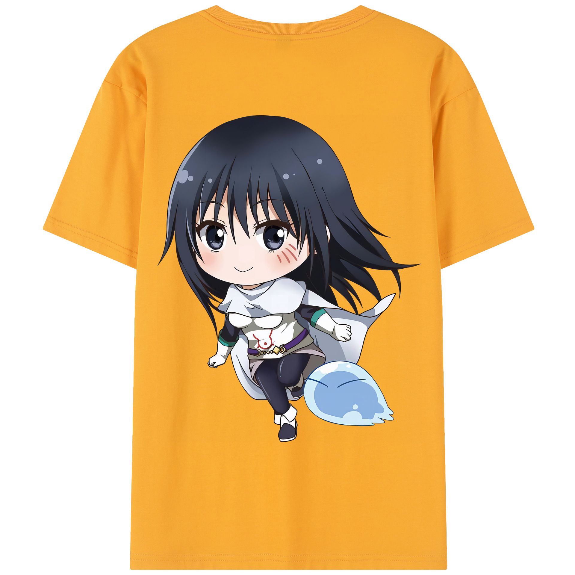 （画像用） 転スラ Regarding Reincarnated to Slime レディース半袖Tシャツ(バックプリント)