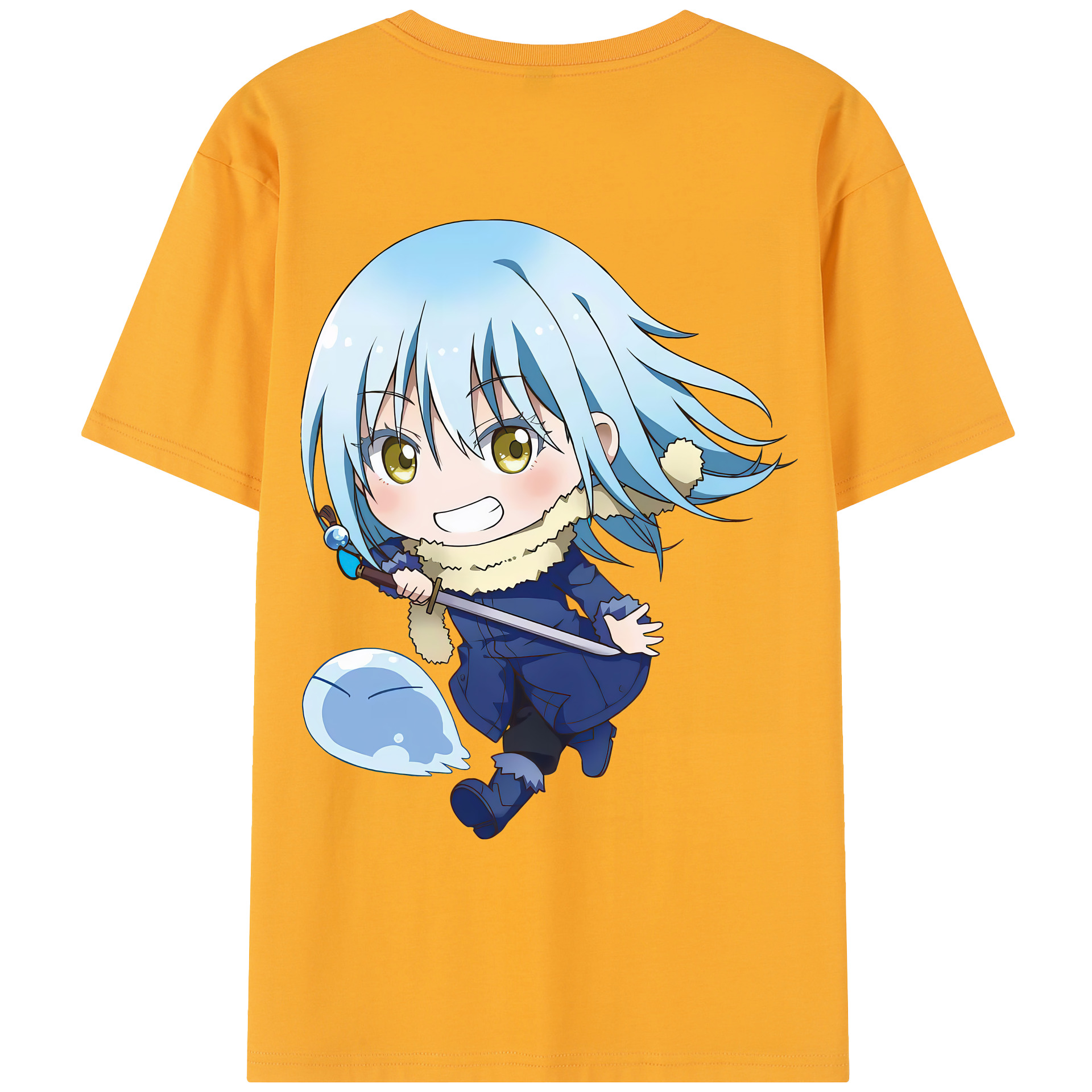 （画像用） 転スラ Regarding Reincarnated to Slime レディース半袖Tシャツ(バックプリント)