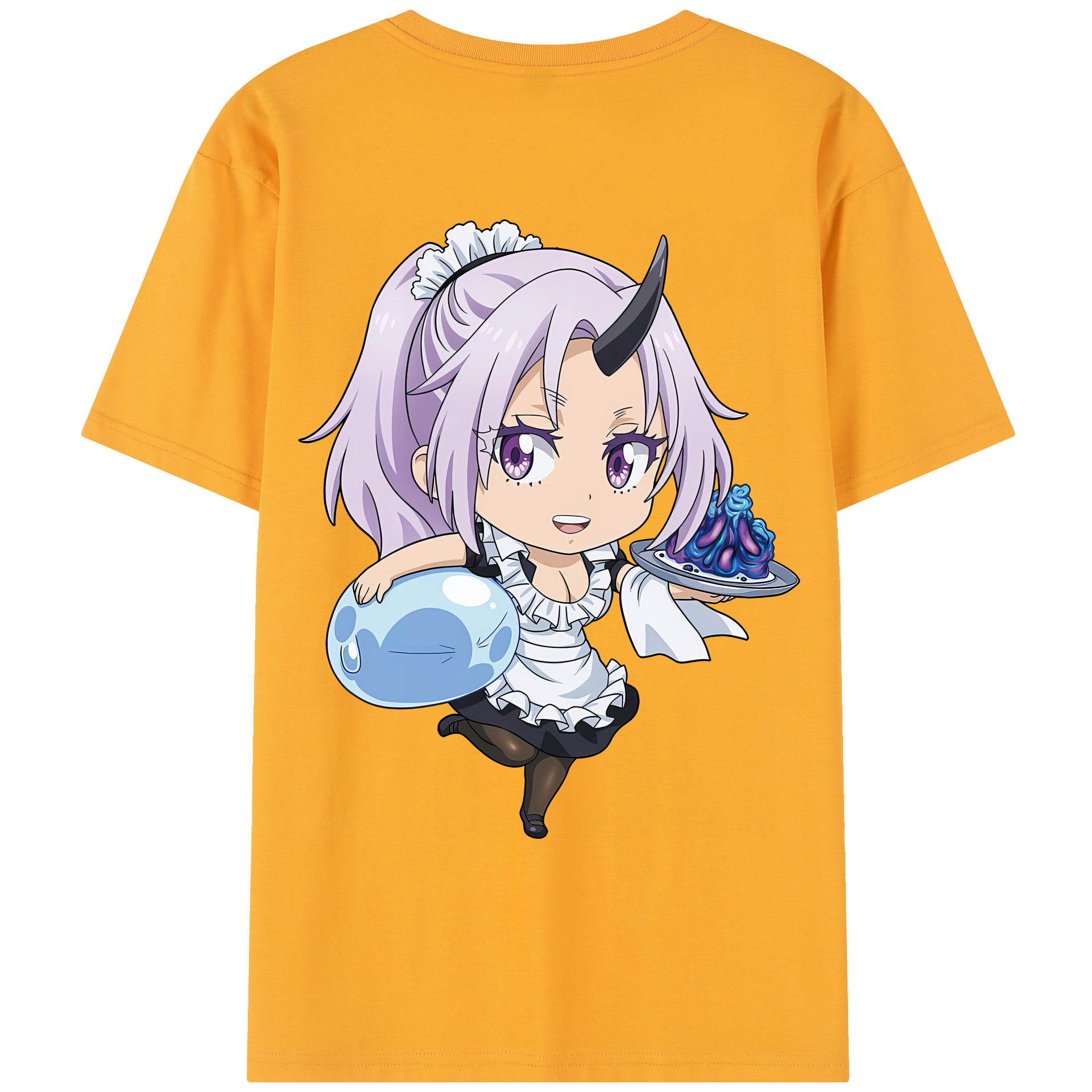 （画像用） 転スラ Regarding Reincarnated to Slime レディース半袖Tシャツ(バックプリント)